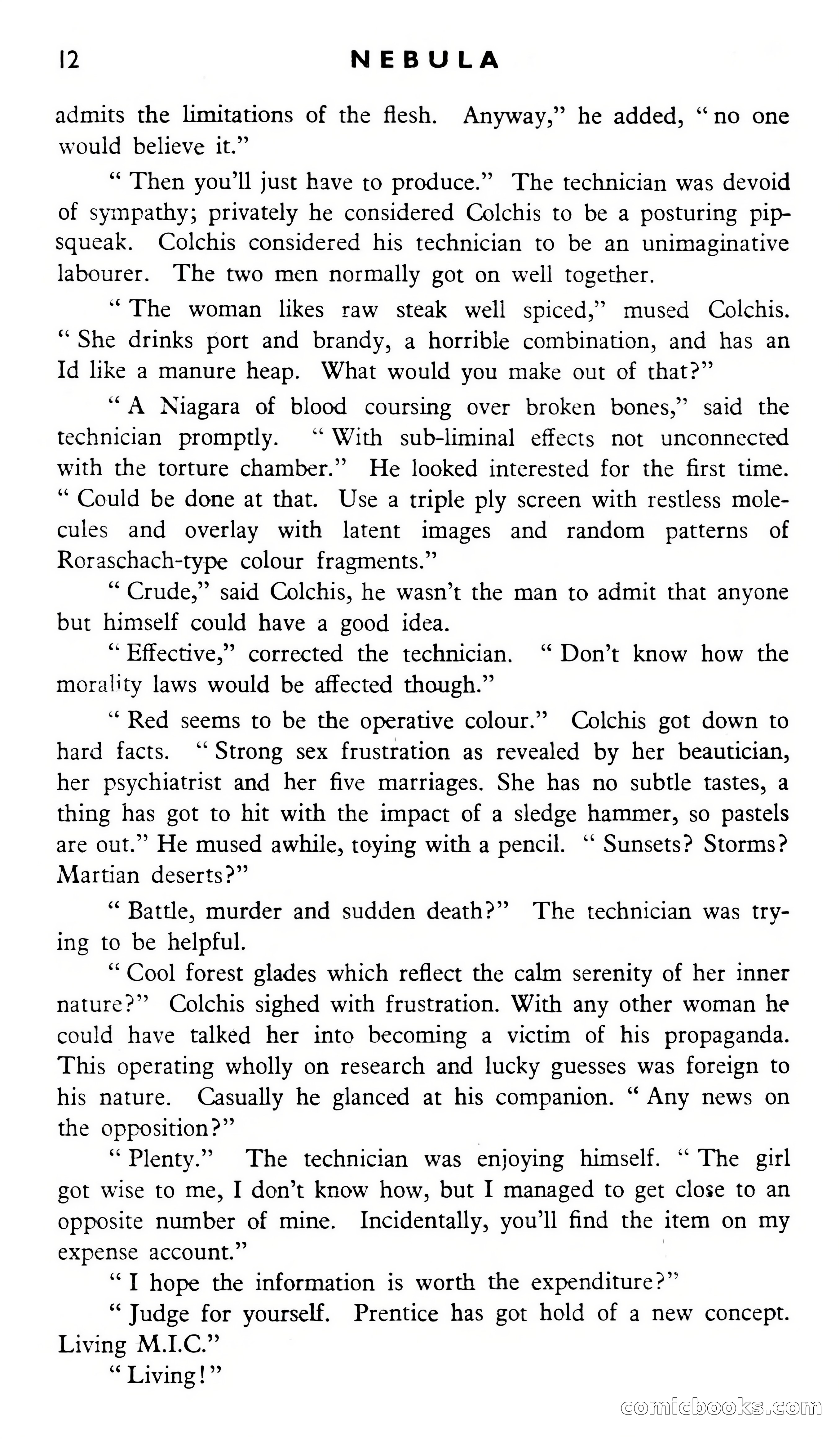 Nebula Science Fiction #36 — page 14 of 116