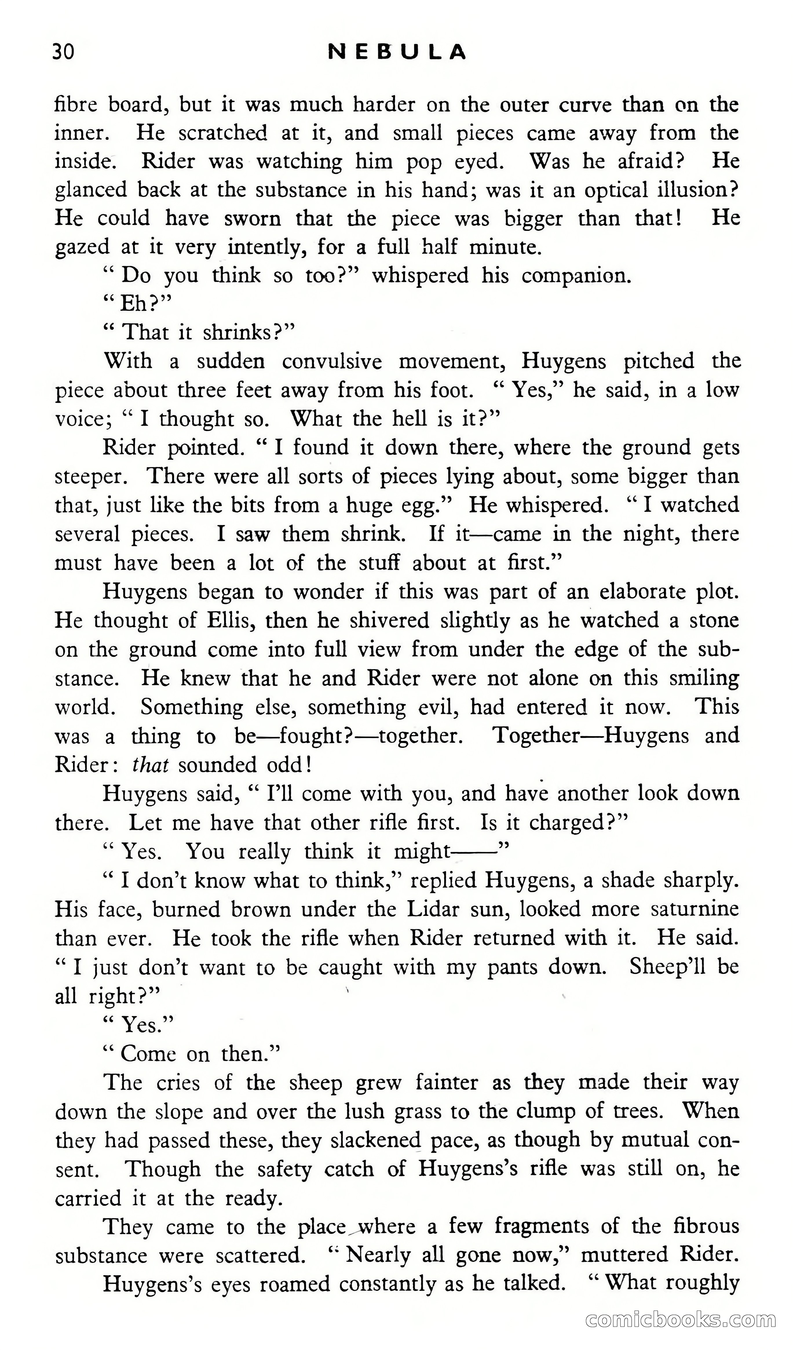 Nebula Science Fiction #36 — page 32 of 116