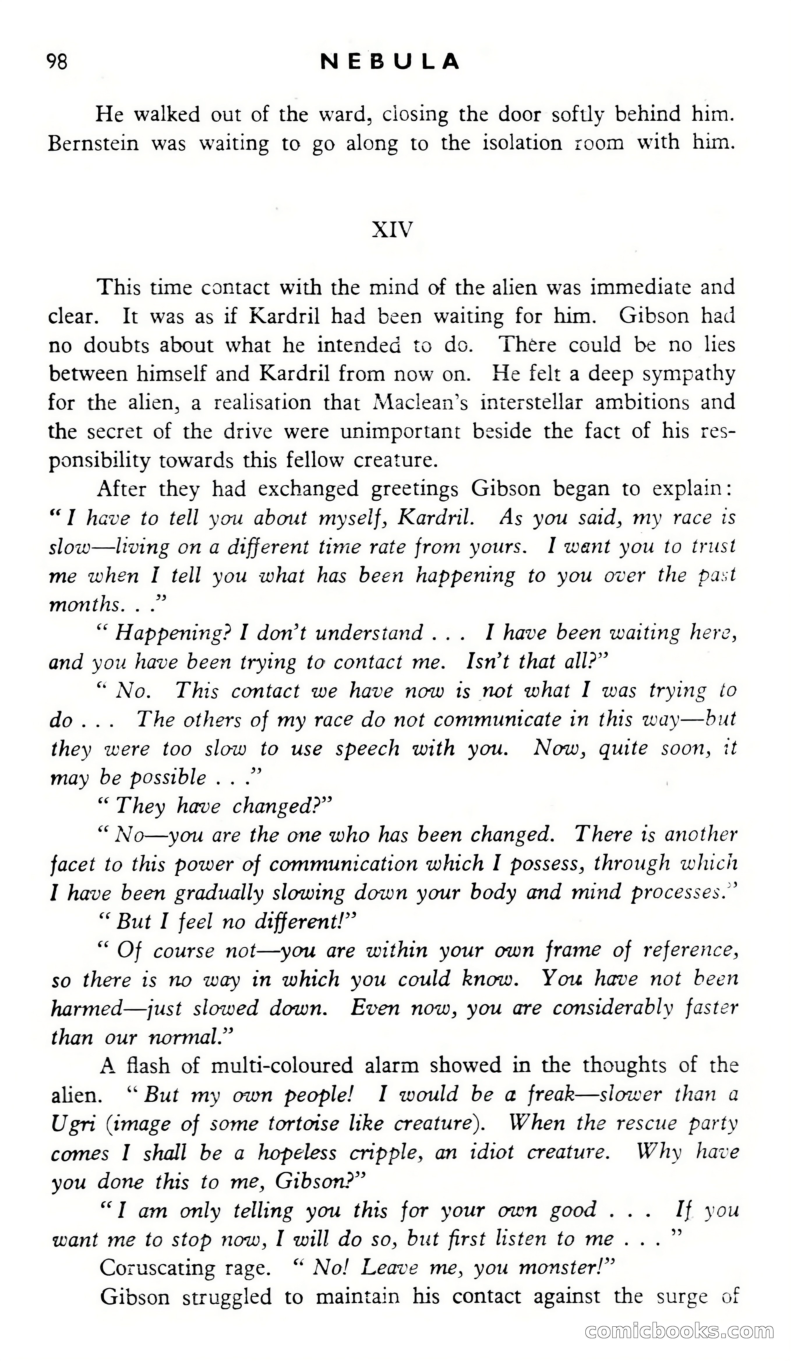 Nebula Science Fiction #36 — page 100 of 116