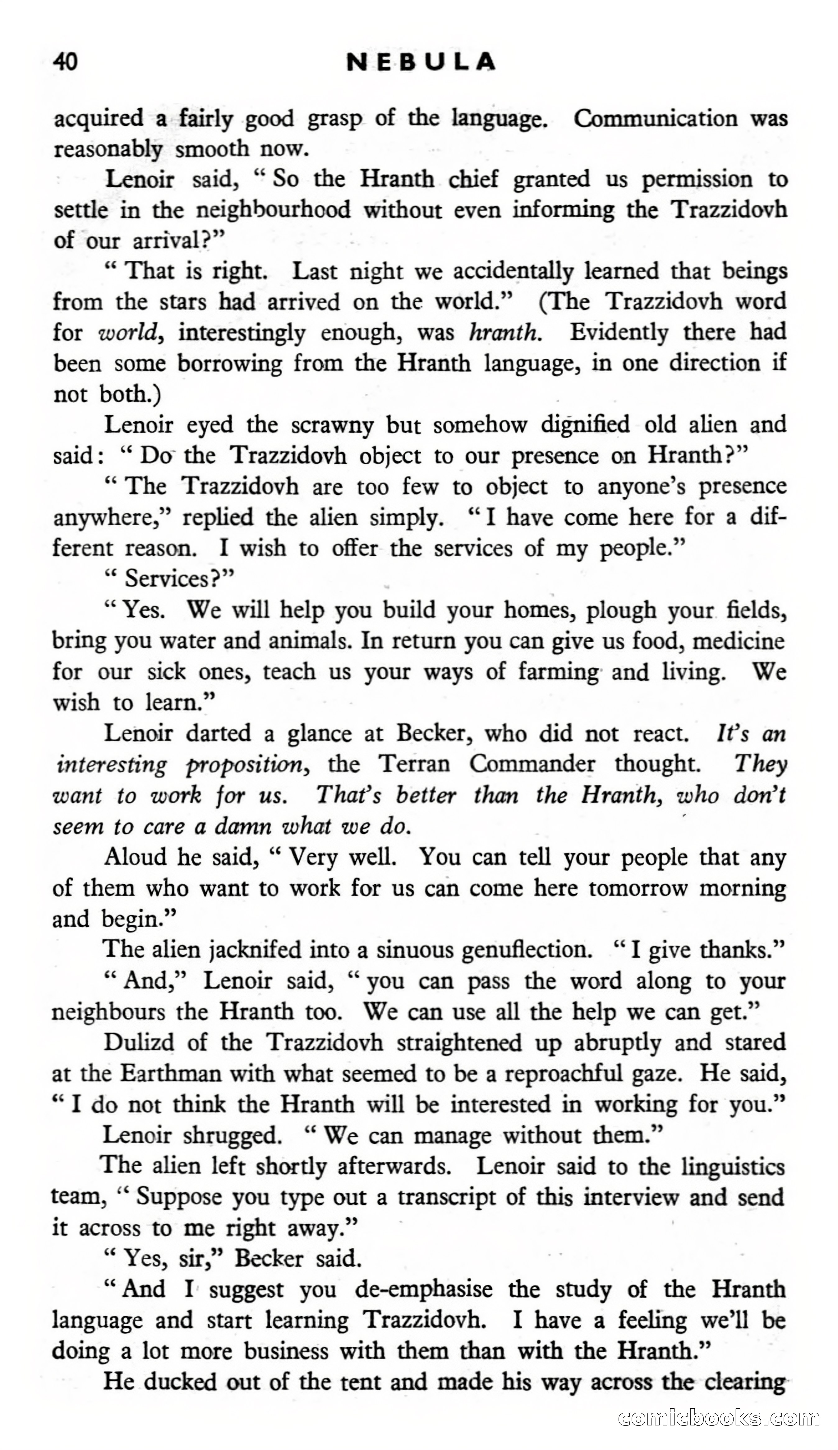Nebula Science Fiction #37 — page 42 of 116