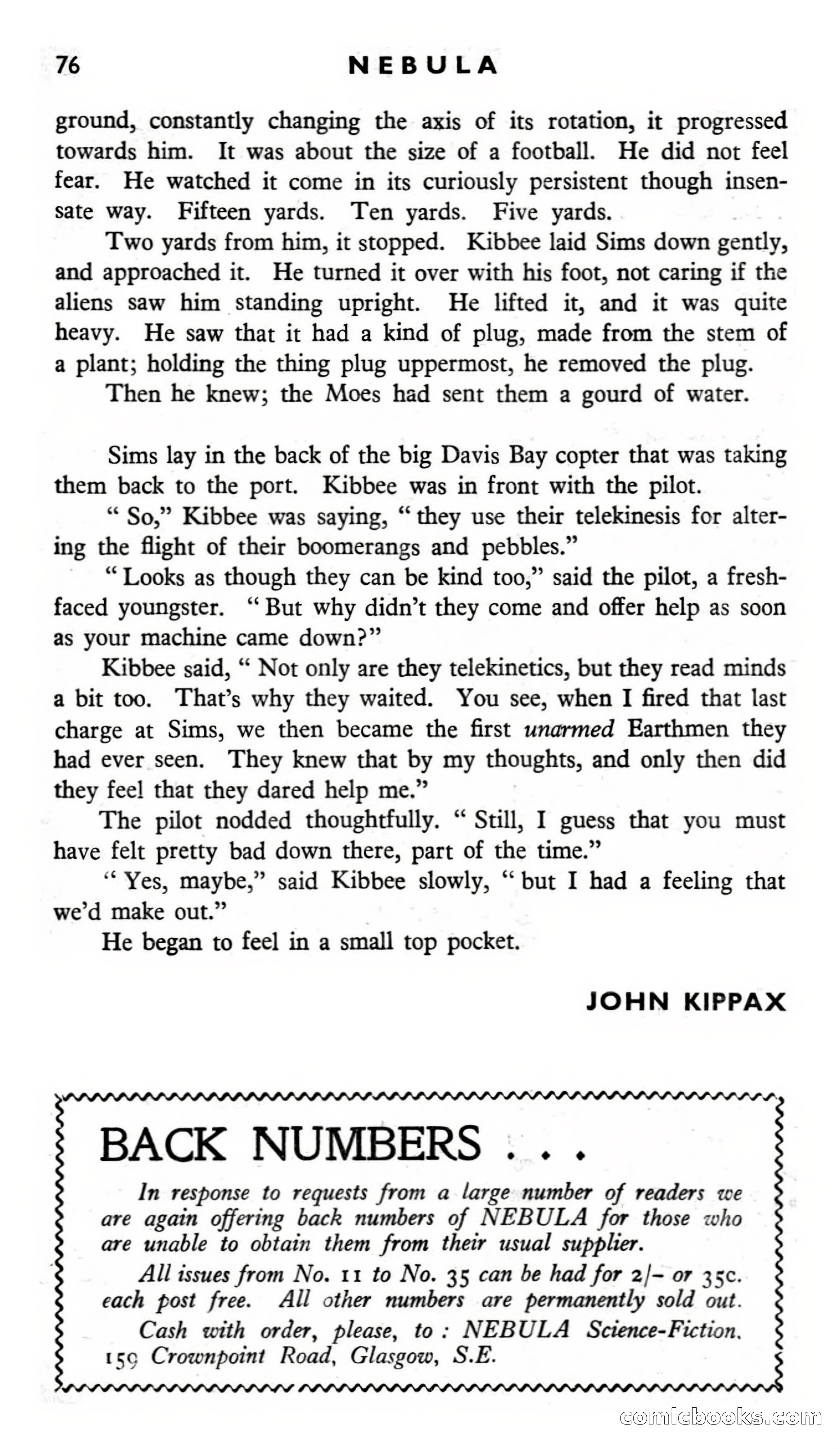 Nebula Science Fiction #37 — page 78 of 116