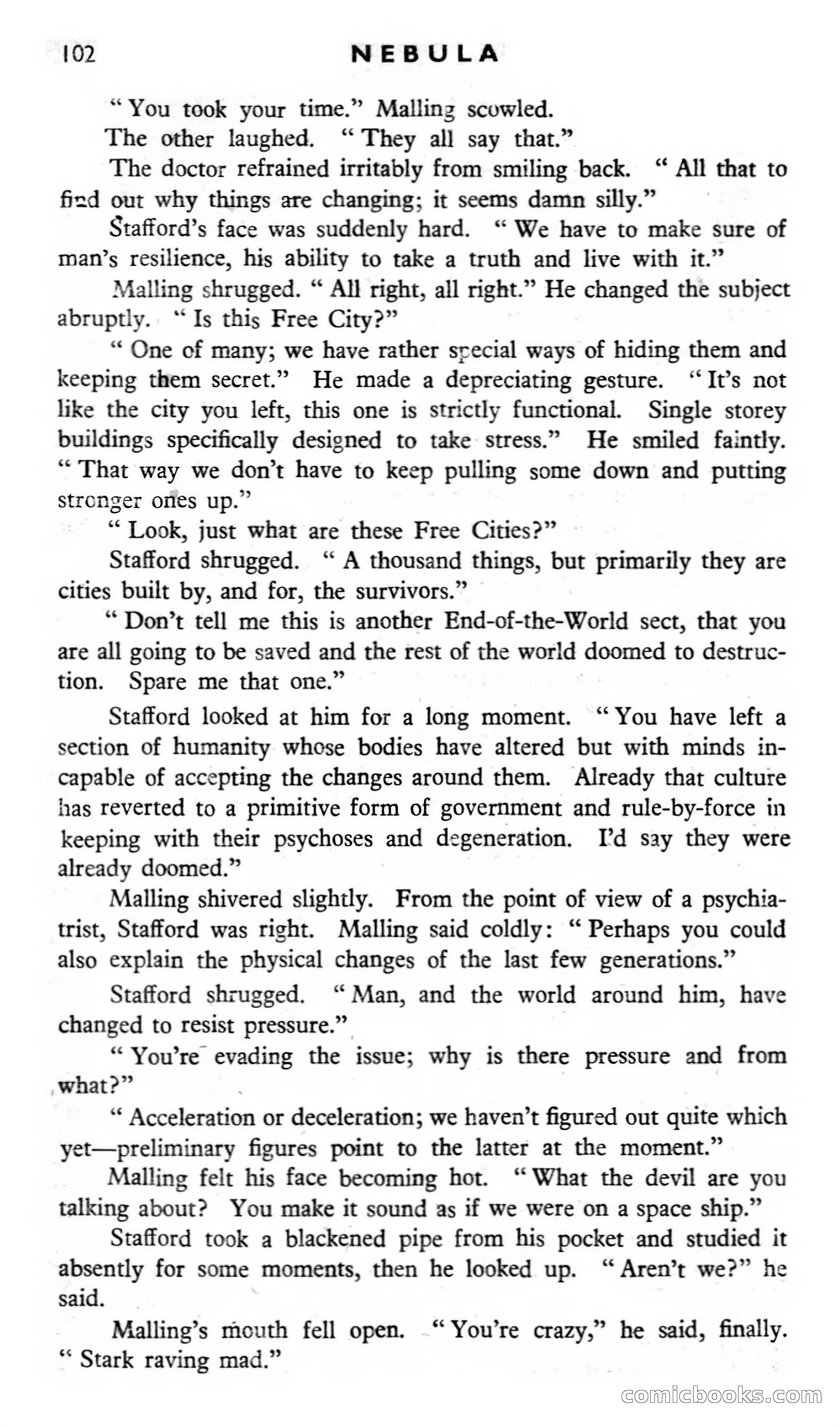 Nebula Science Fiction #37 — page 104 of 116