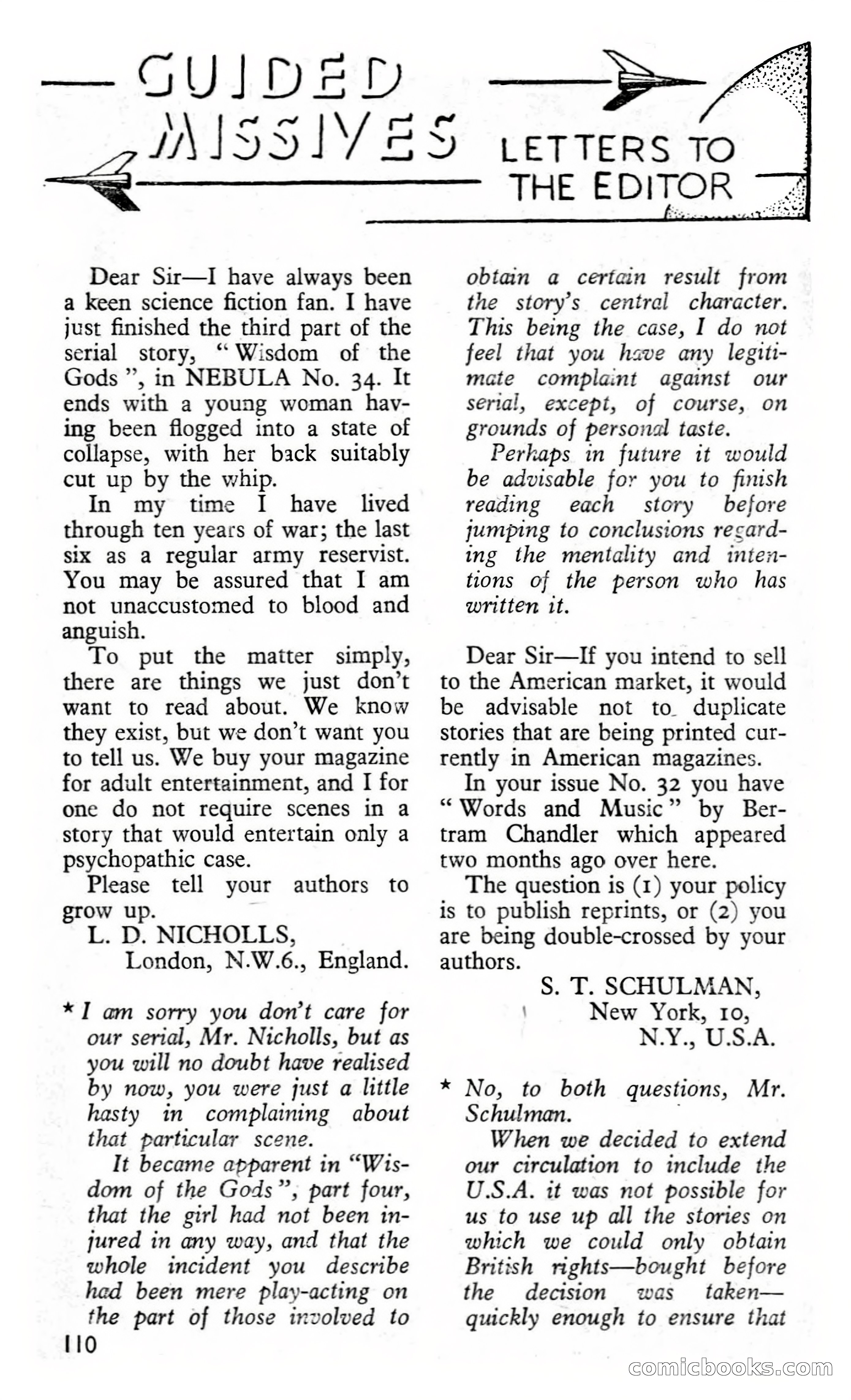 Nebula Science Fiction #37 — page 112 of 116