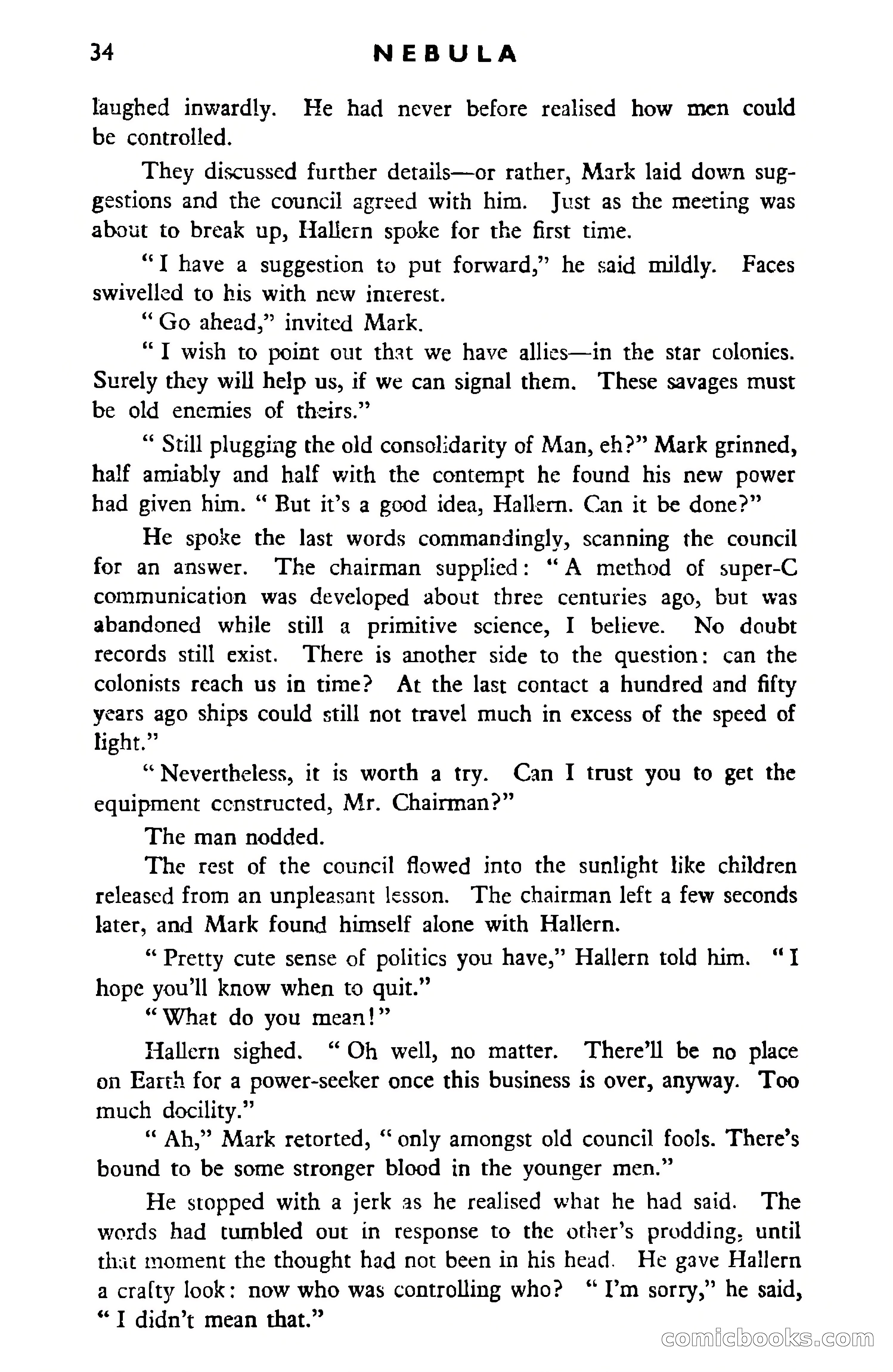 Nebula Science Fiction No. 38 — page 36 of 117