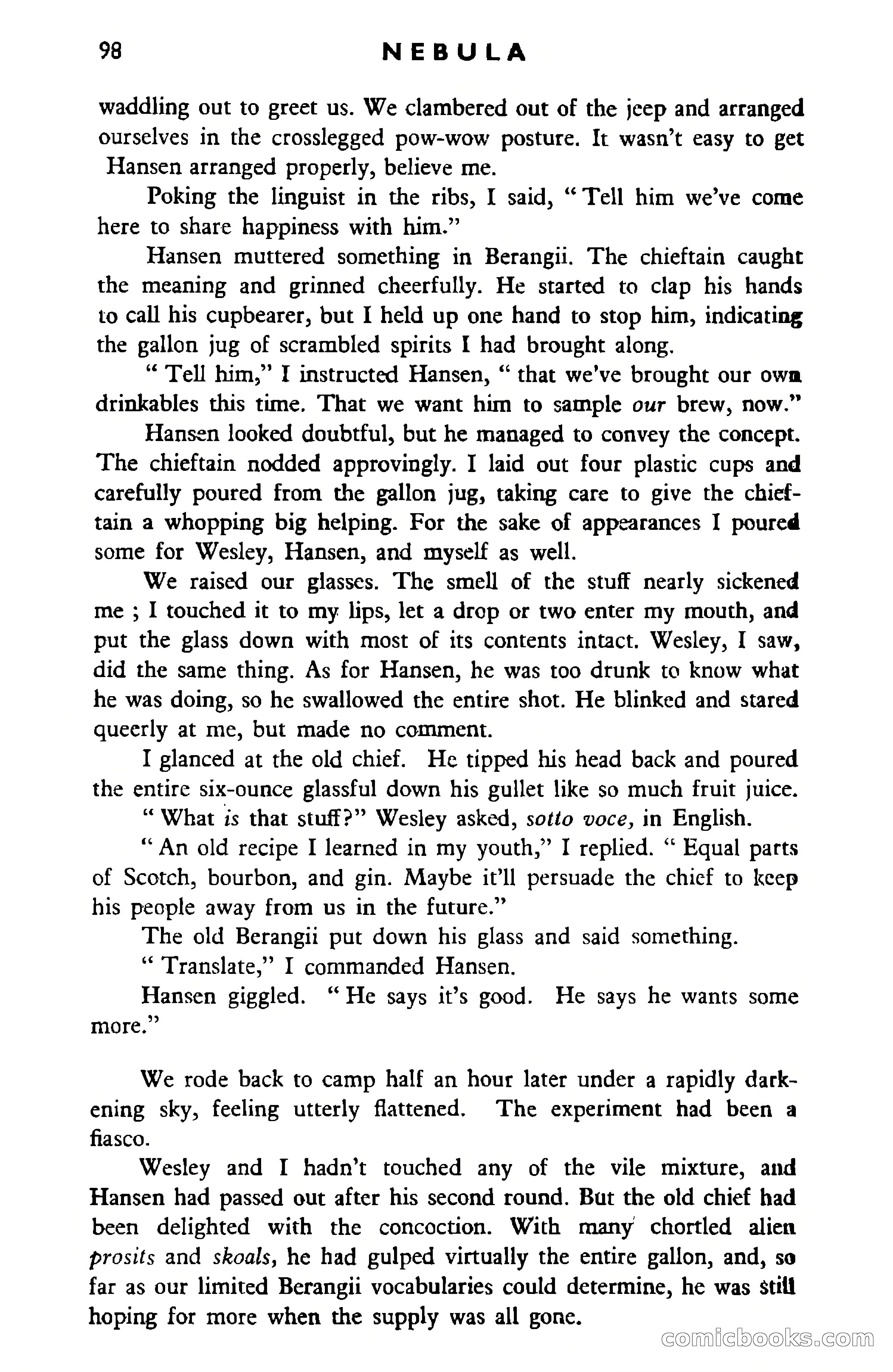 Nebula Science Fiction No. 38 — page 100 of 117