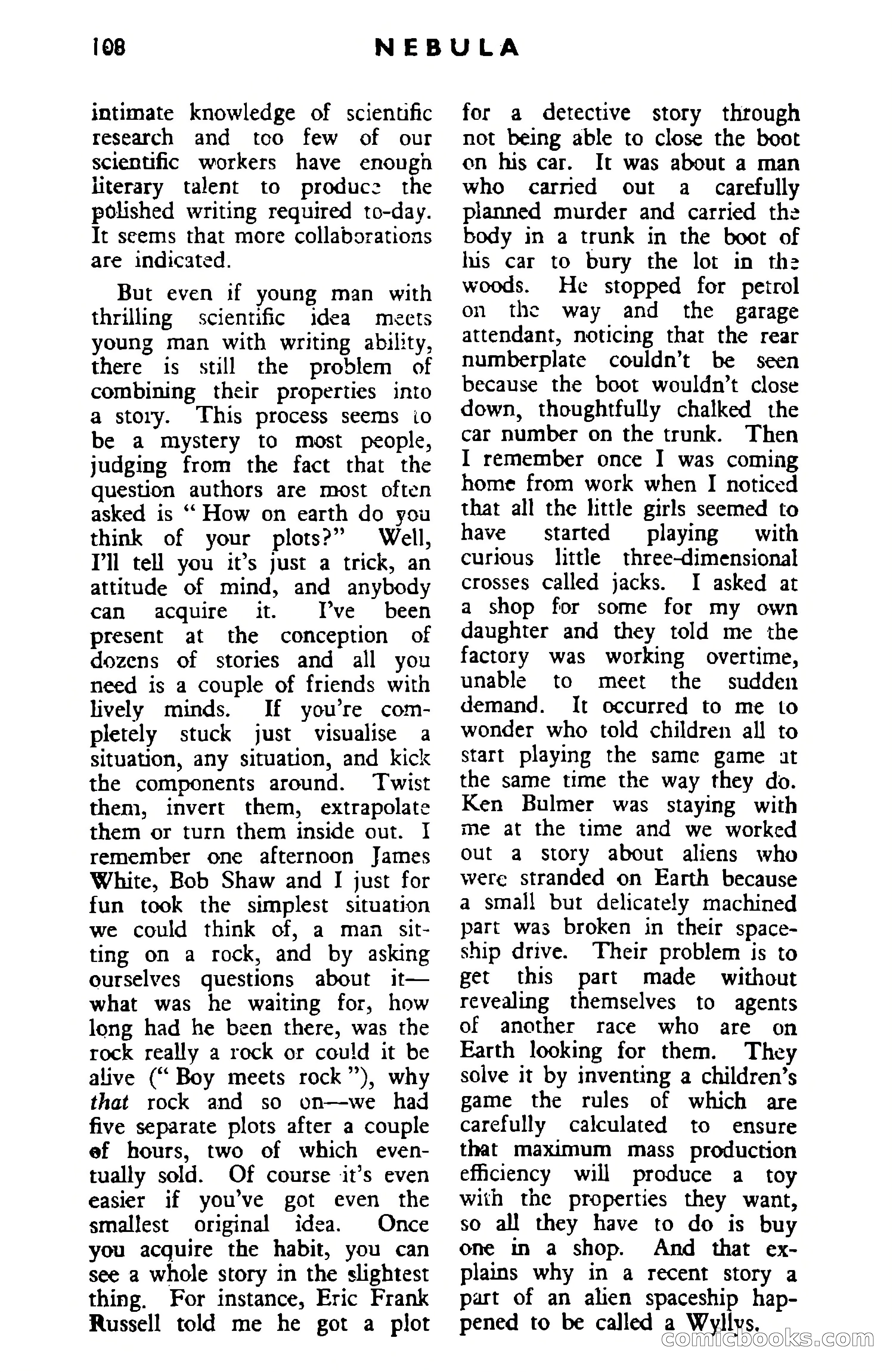 Nebula Science Fiction No. 38 — page 110 of 117