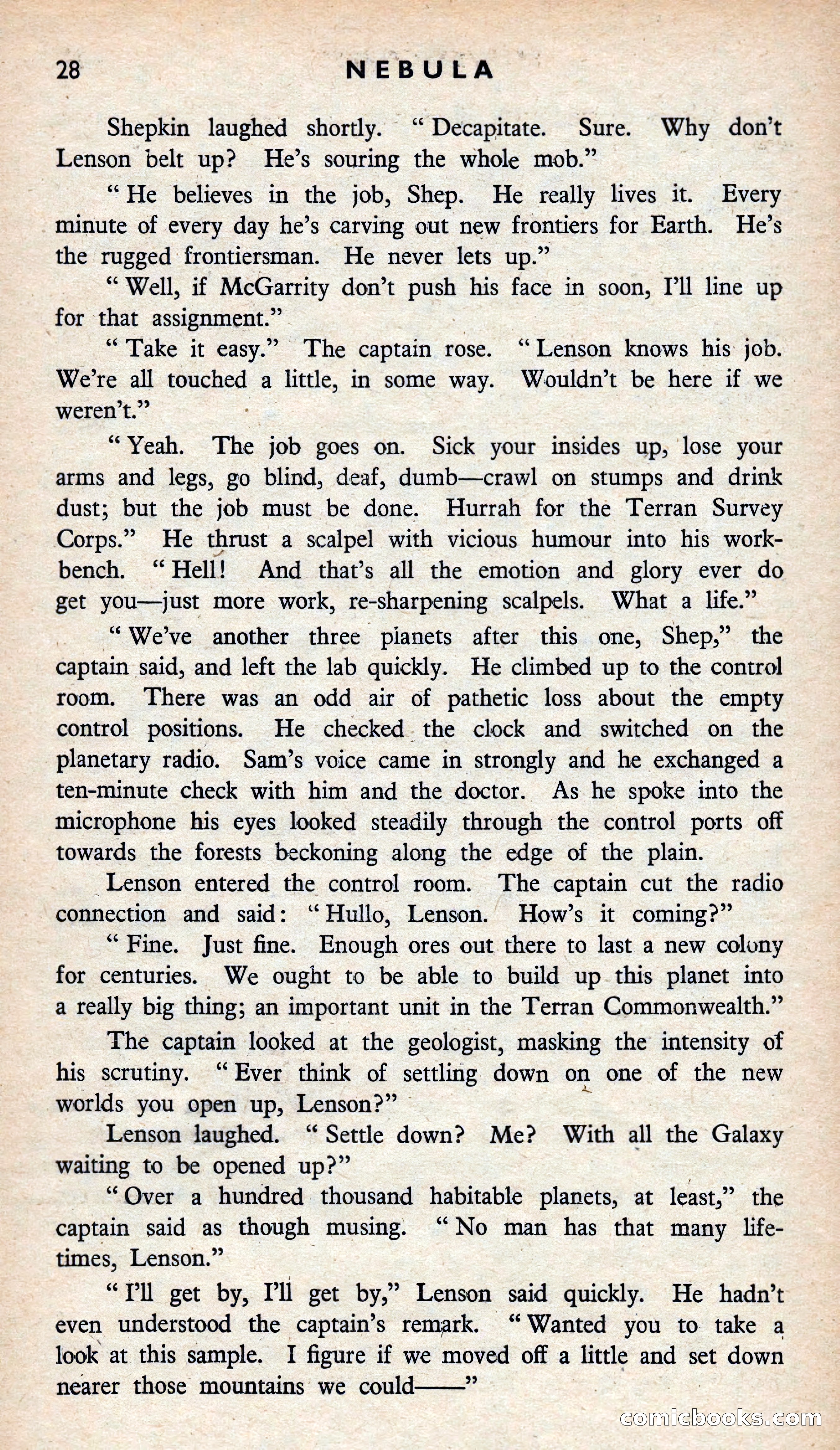 Nebula Science Fiction No. 39 — page 30 of 117