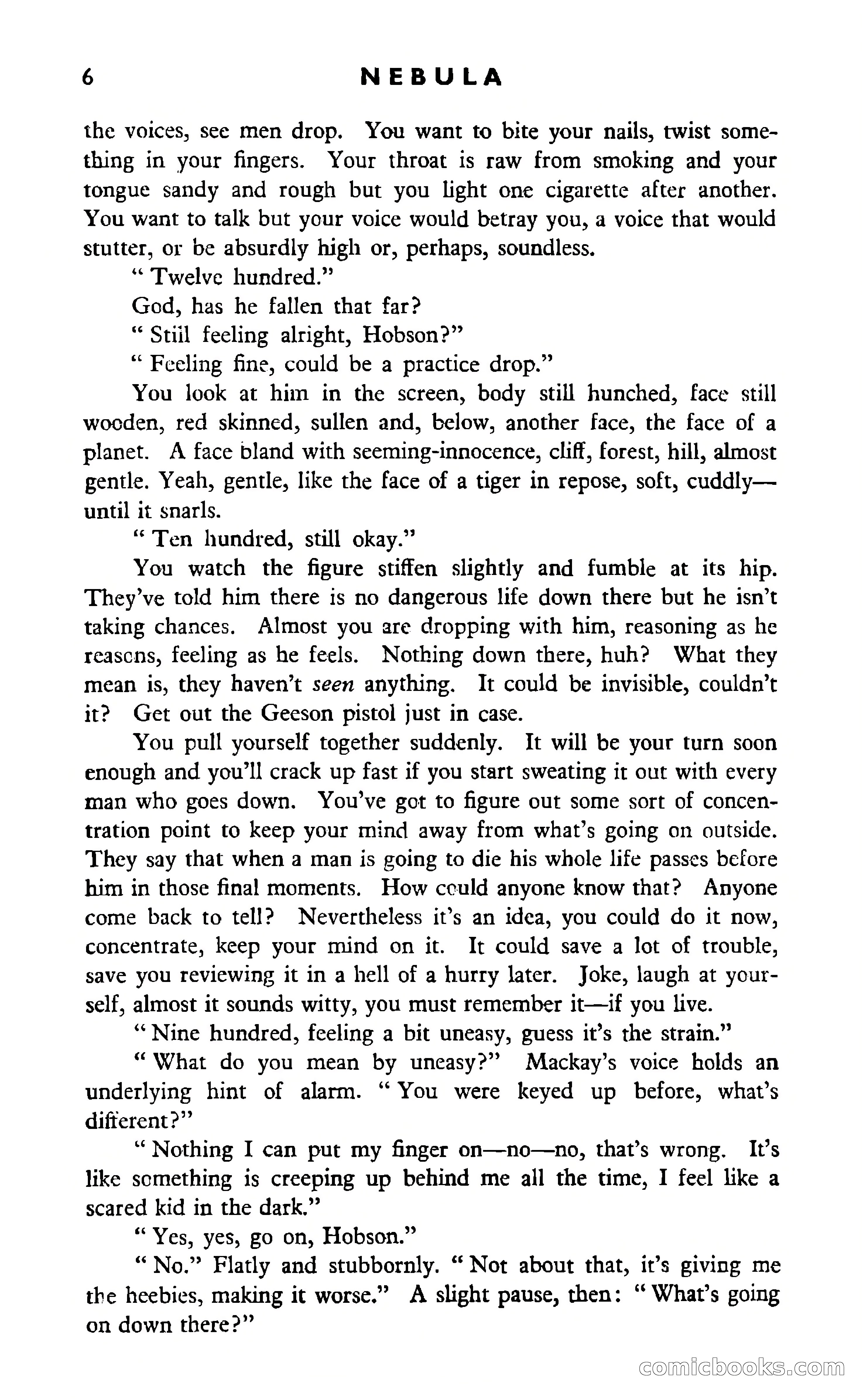 Nebula Science Fiction, Number 40 — page 8 of 117