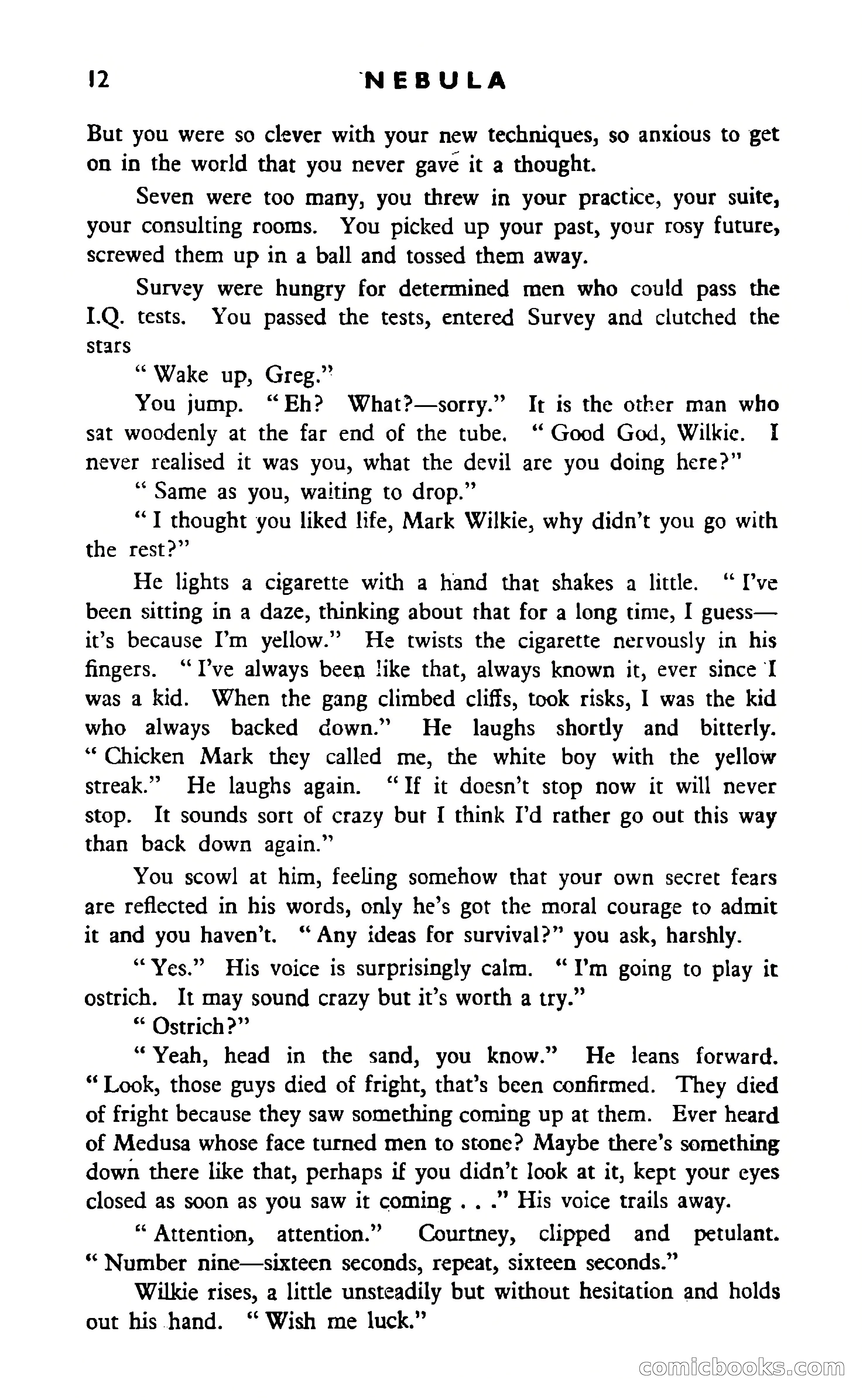 Nebula Science Fiction, Number 40 — page 14 of 117