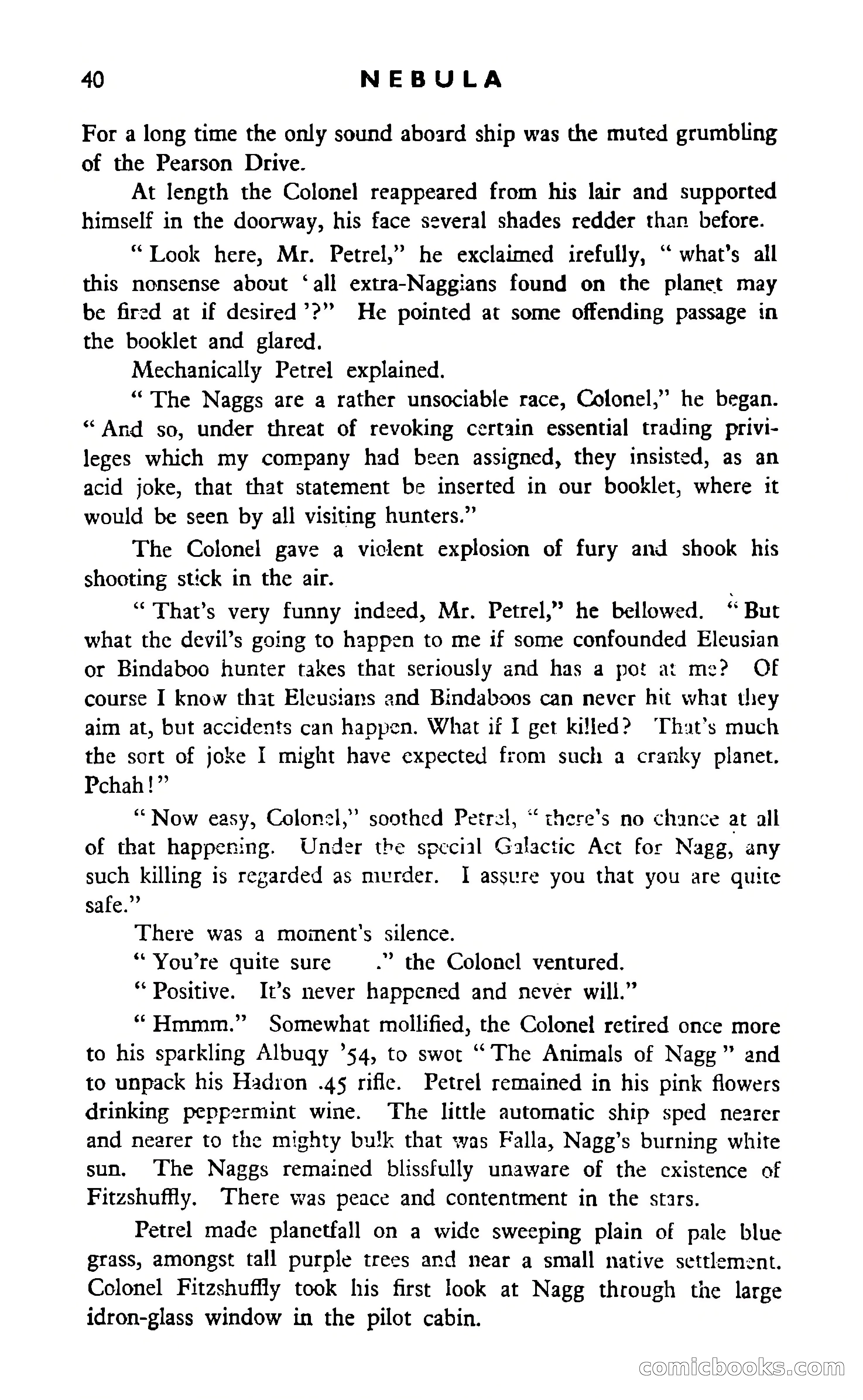 Nebula Science Fiction, Number 40 — page 42 of 117
