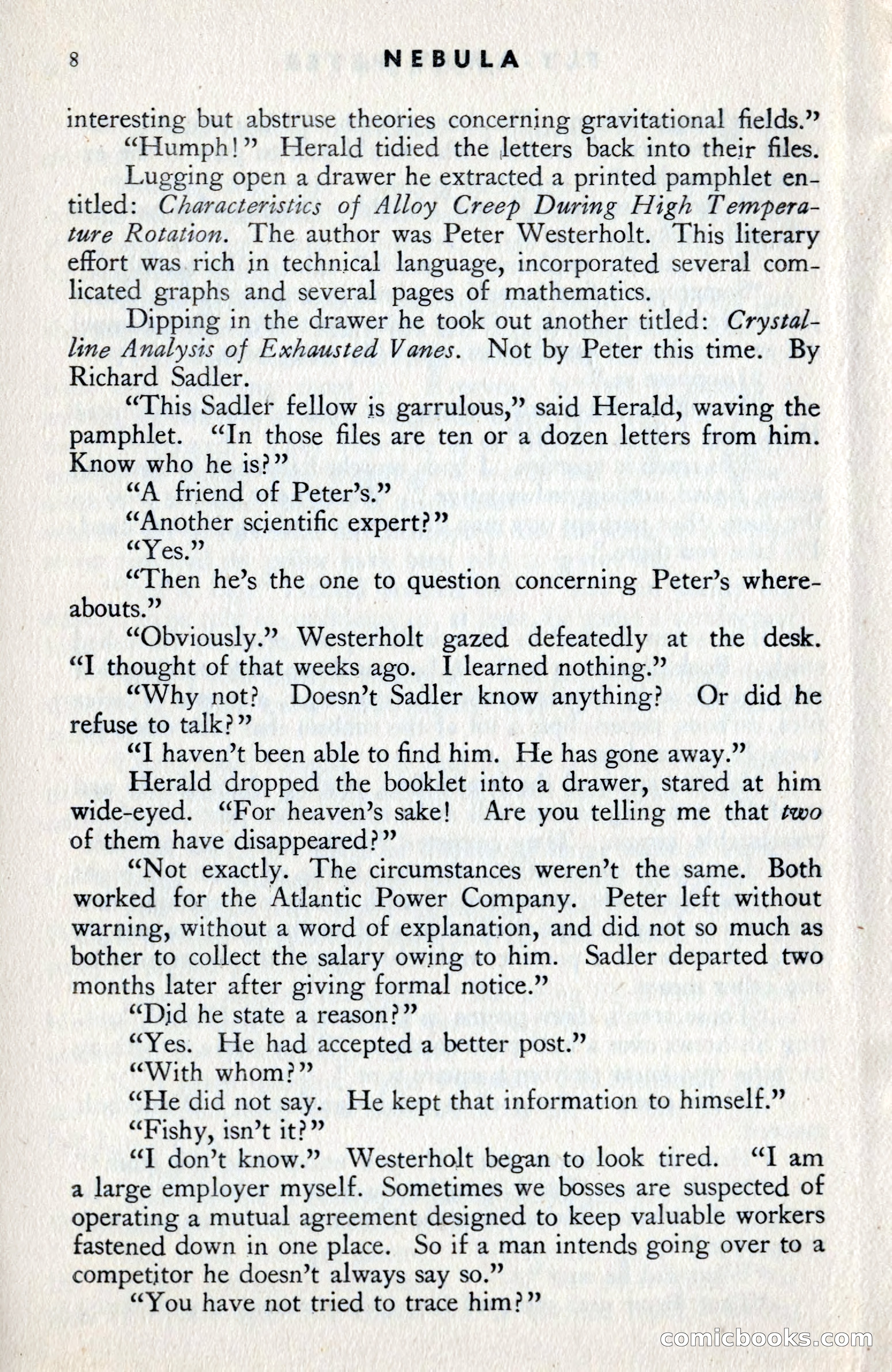 Nebula Science Fiction #8 — page 10 of 140