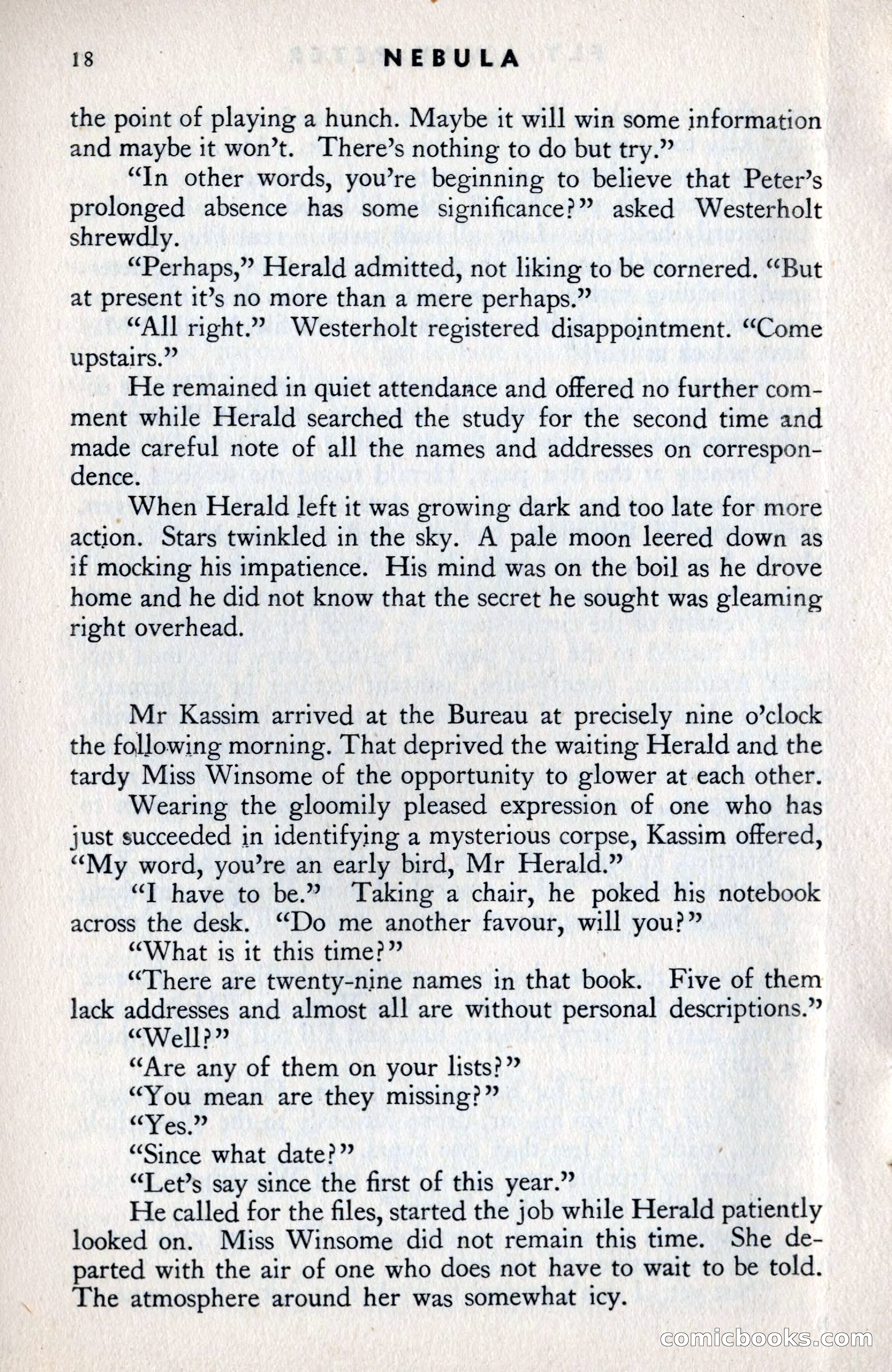 Nebula Science Fiction #8 — page 20 of 140