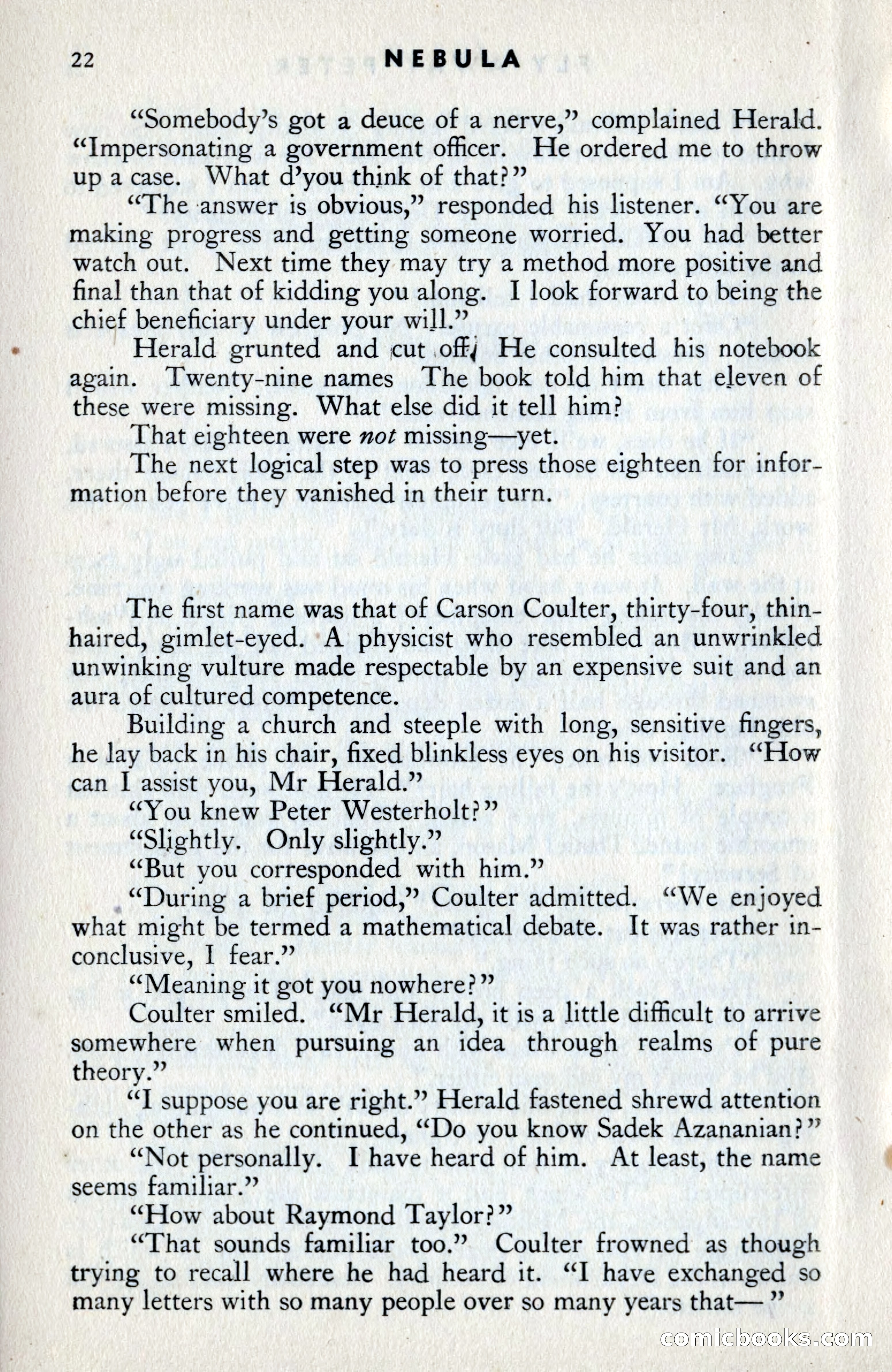 Nebula Science Fiction #8 — page 24 of 140