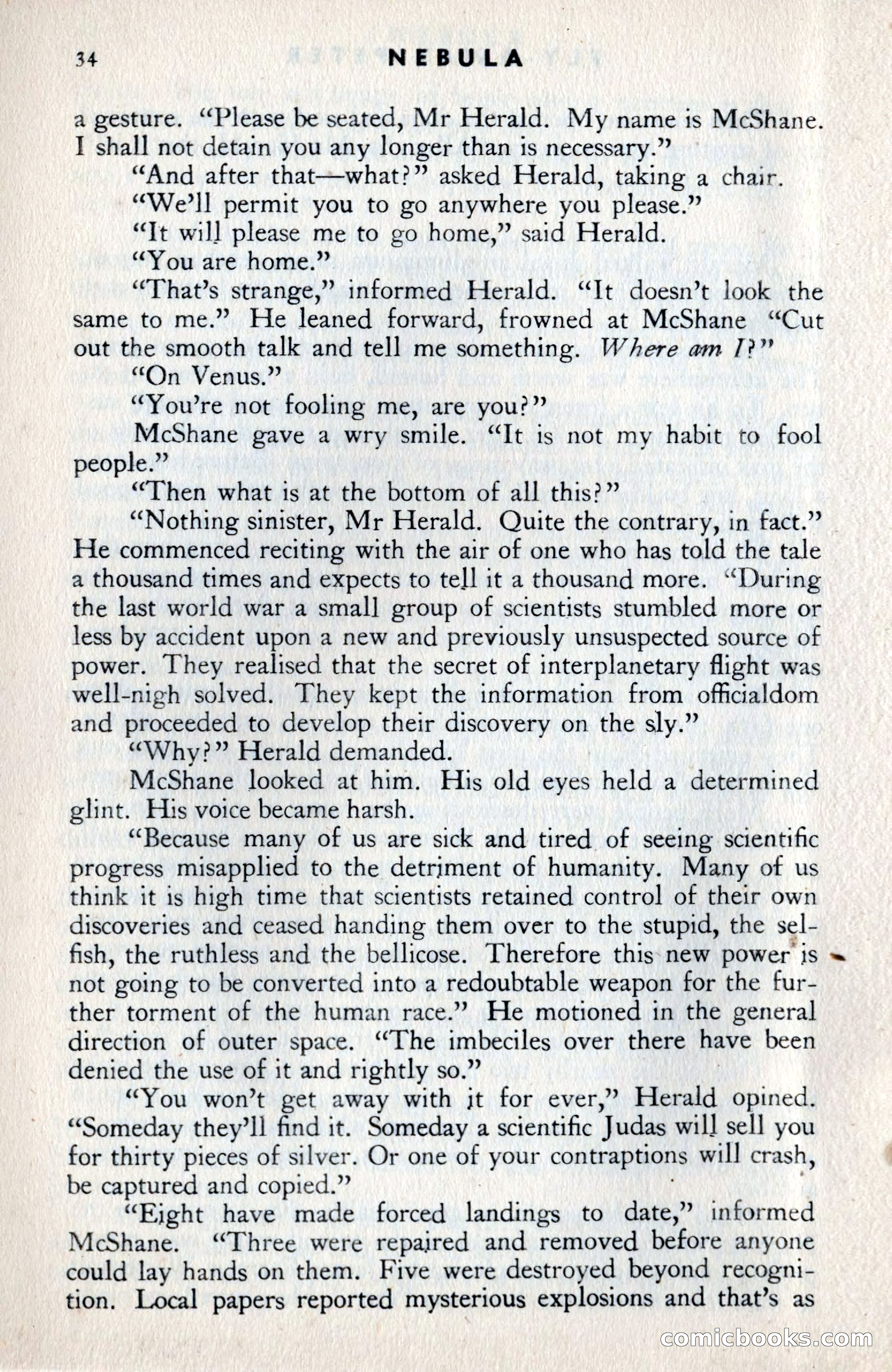 Nebula Science Fiction #8 — page 36 of 140