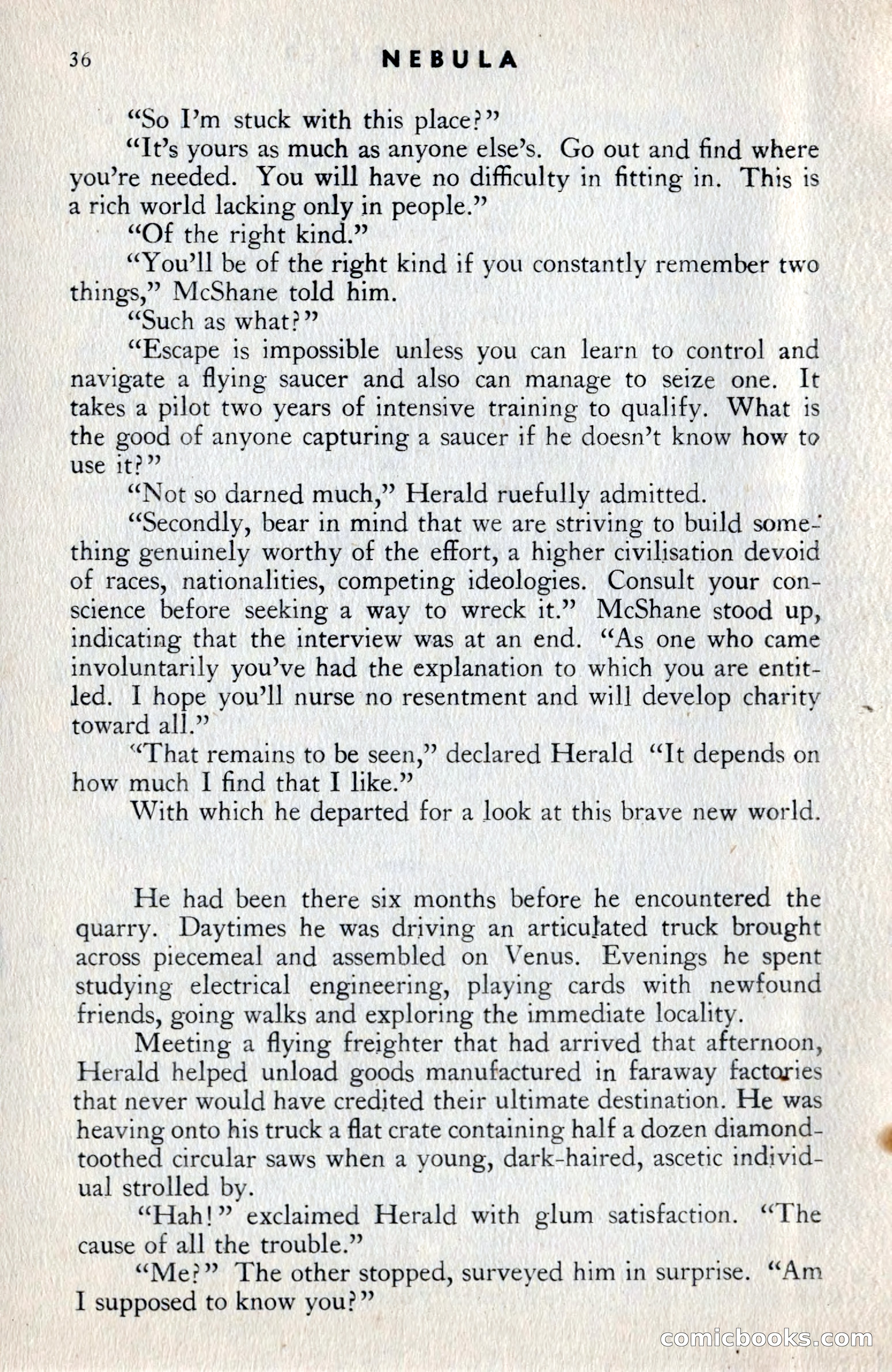 Nebula Science Fiction #8 — page 38 of 140