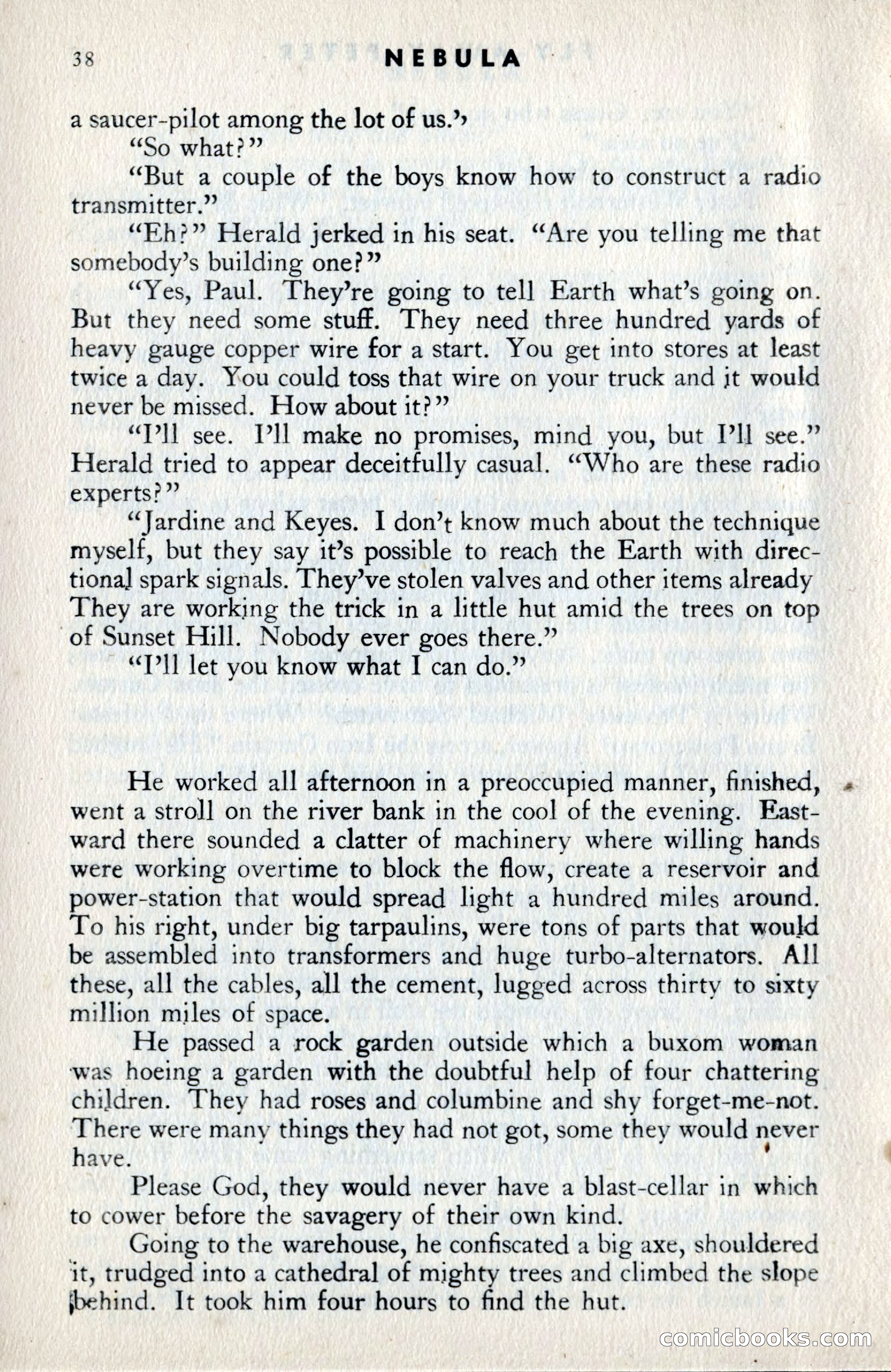 Nebula Science Fiction #8 — page 40 of 140