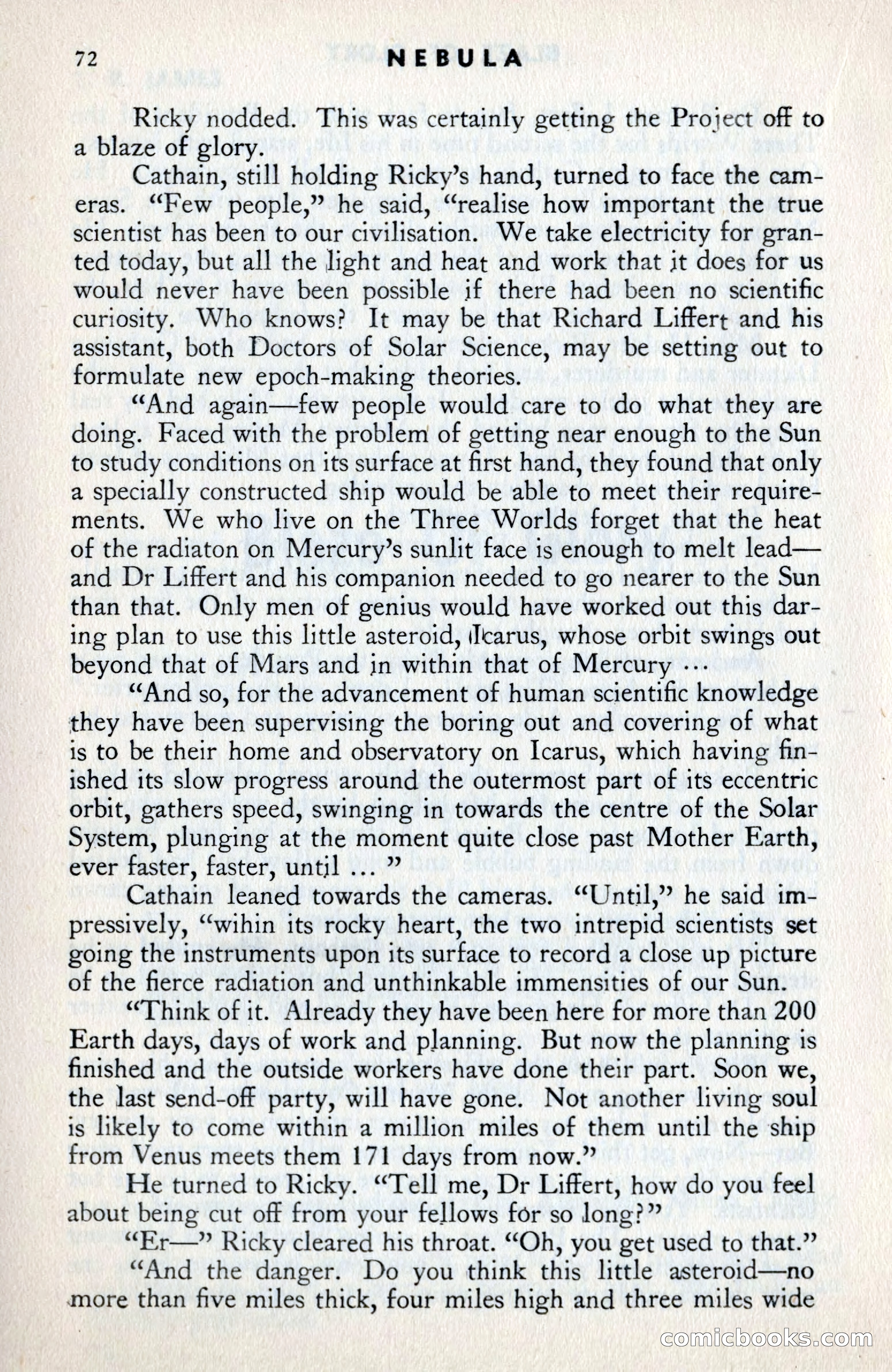 Nebula Science Fiction #8 — page 74 of 140