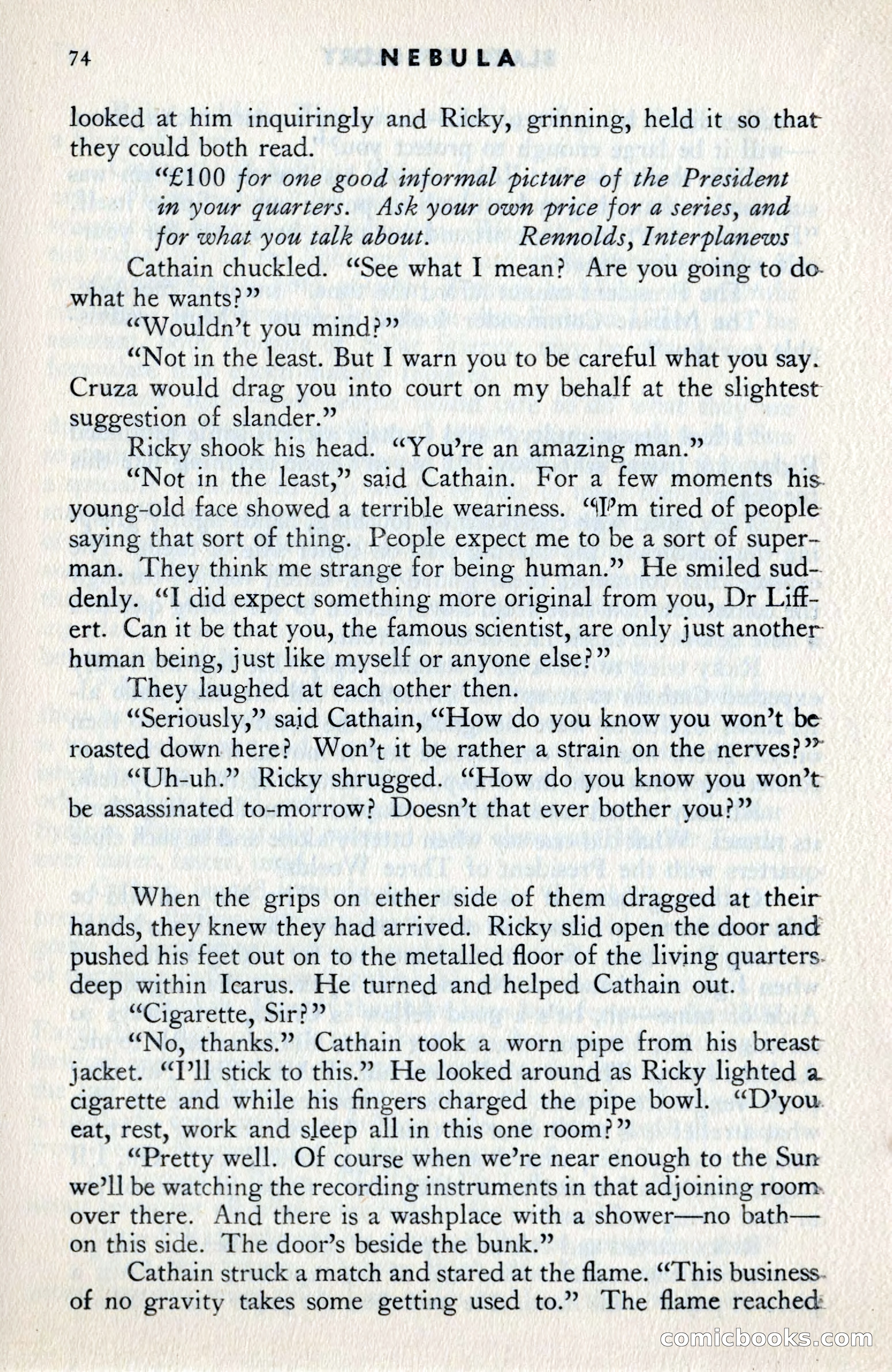 Nebula Science Fiction #8 — page 76 of 140
