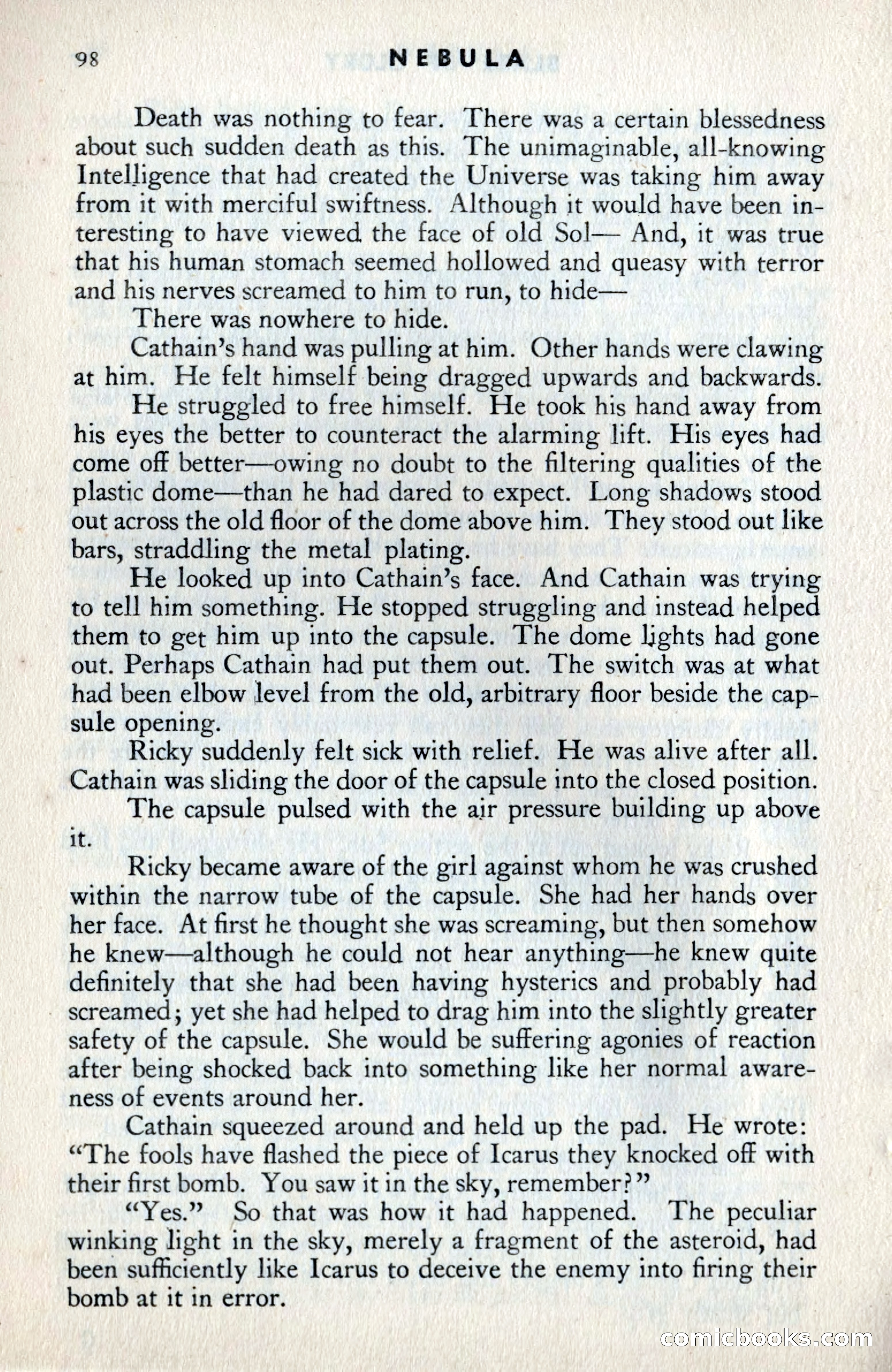 Nebula Science Fiction #8 — page 100 of 140