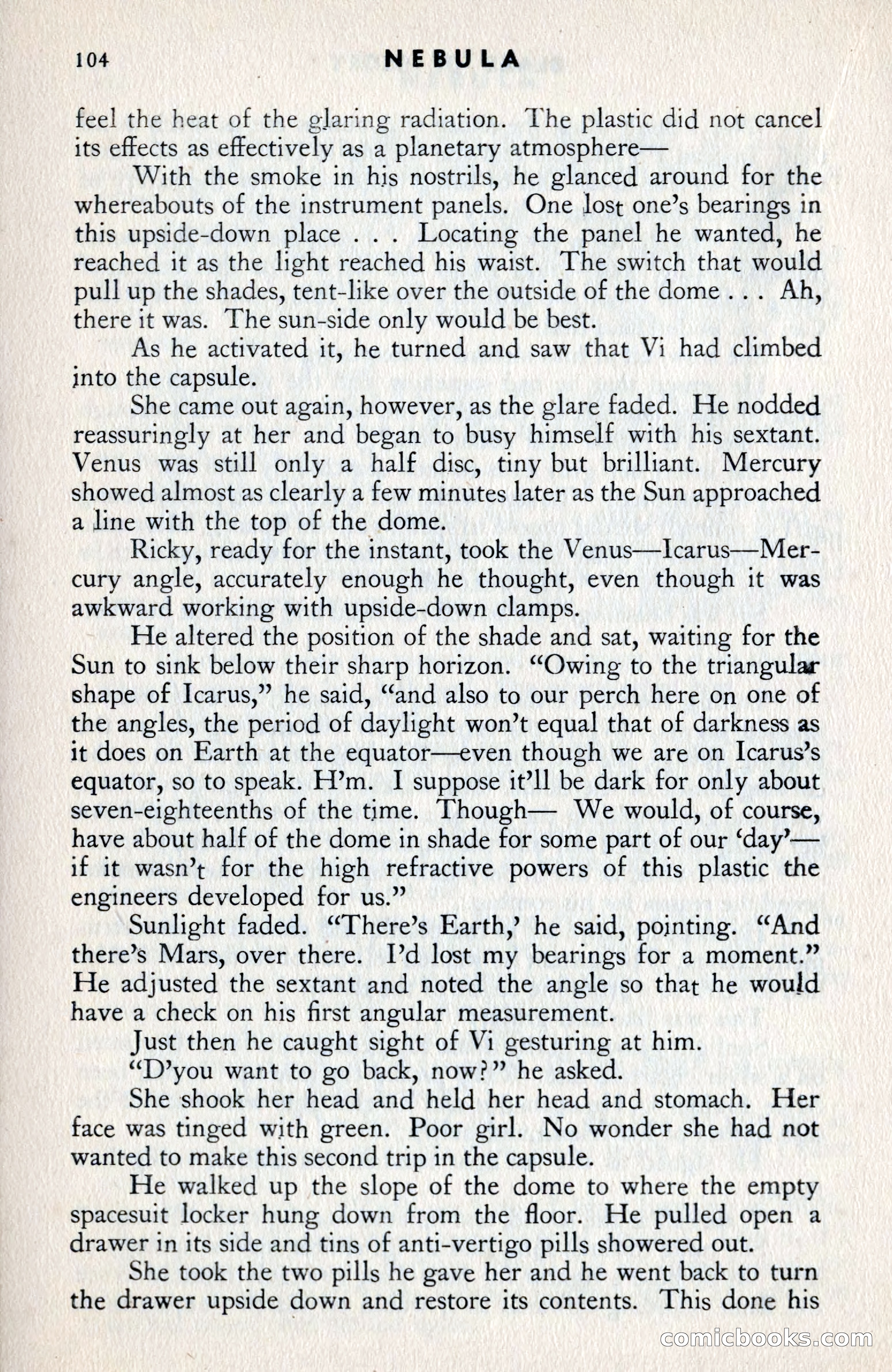 Nebula Science Fiction #8 — page 106 of 140