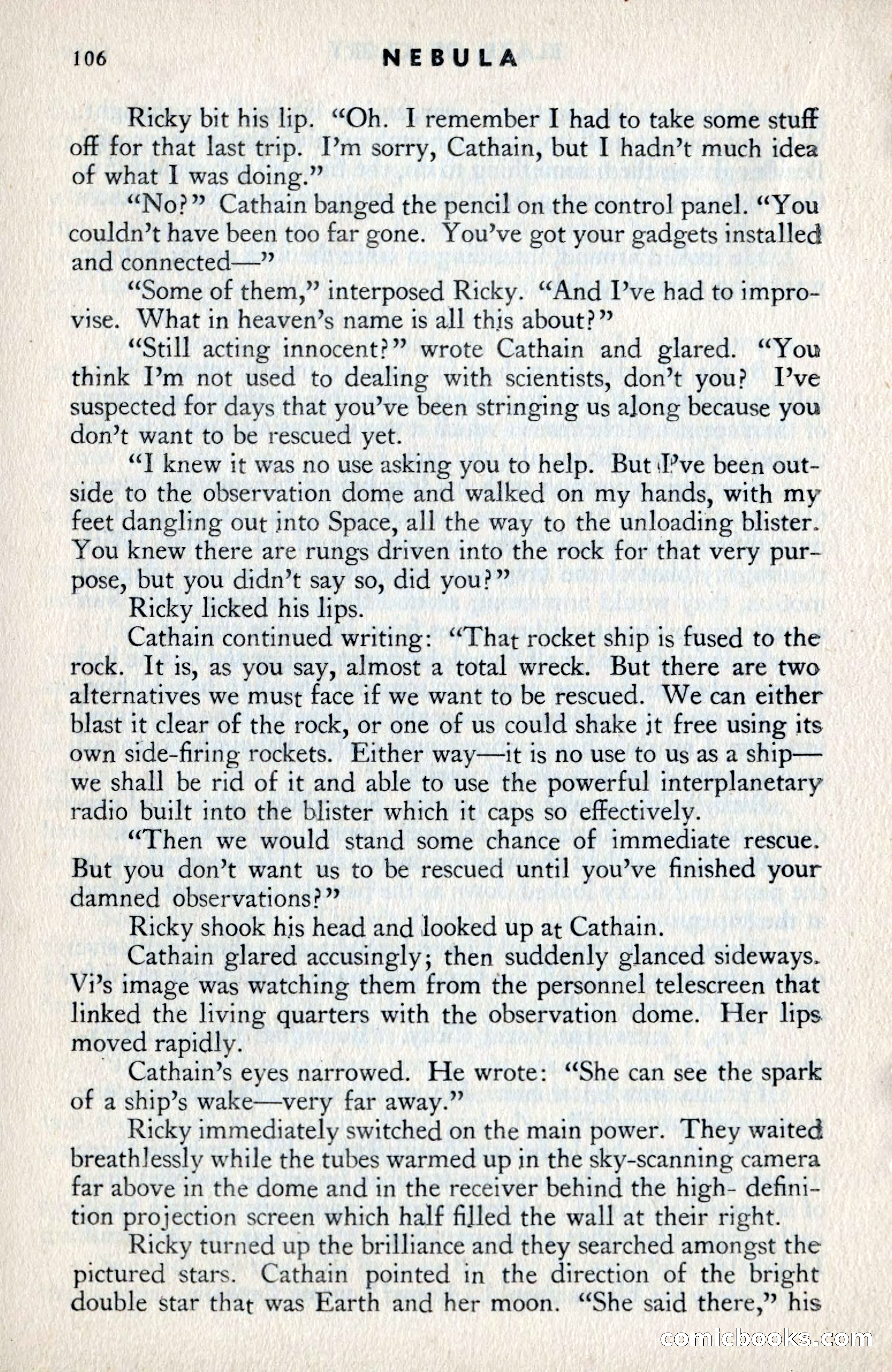 Nebula Science Fiction #8 — page 108 of 140