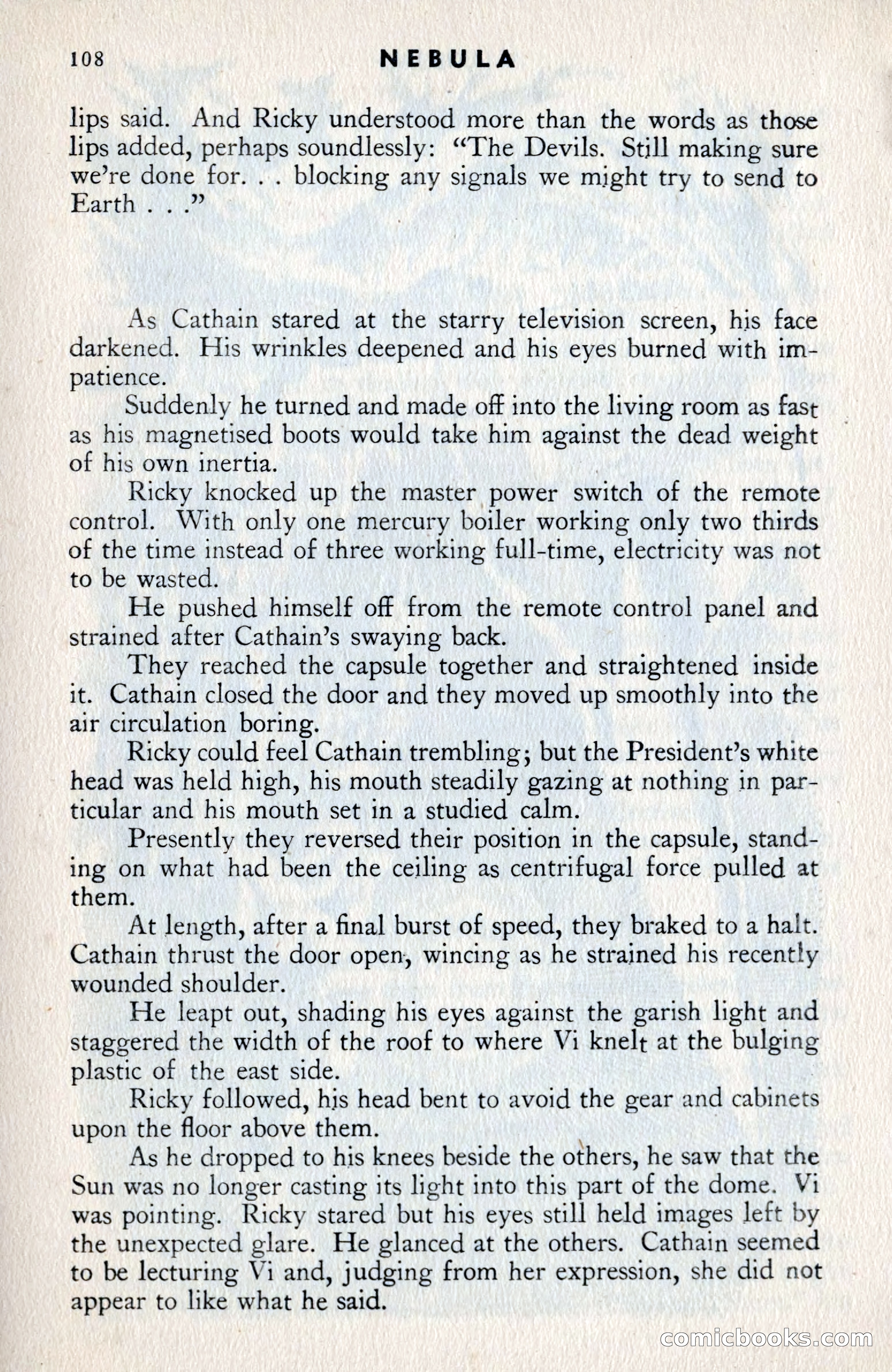 Nebula Science Fiction #8 — page 110 of 140