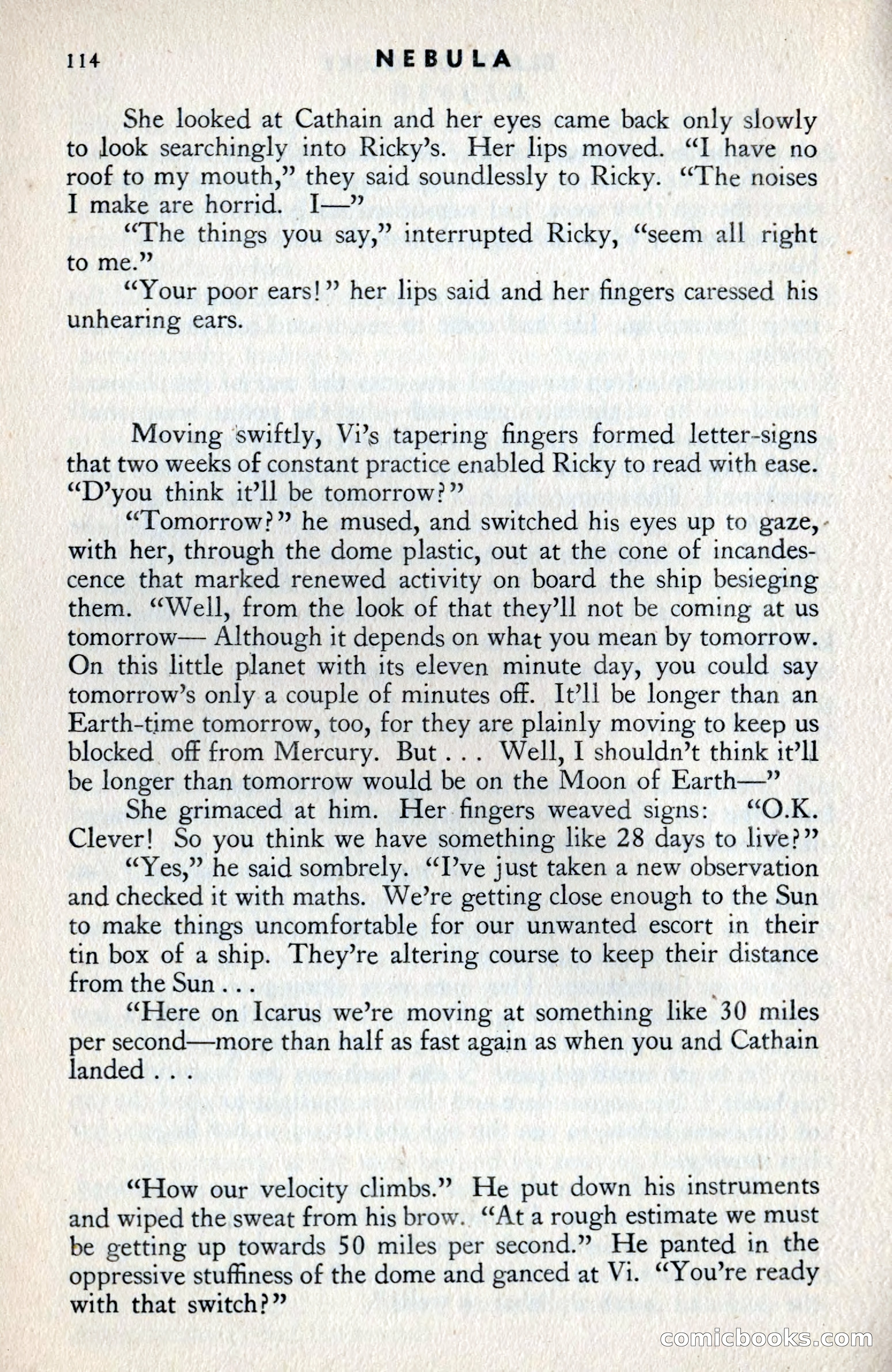Nebula Science Fiction #8 — page 116 of 140