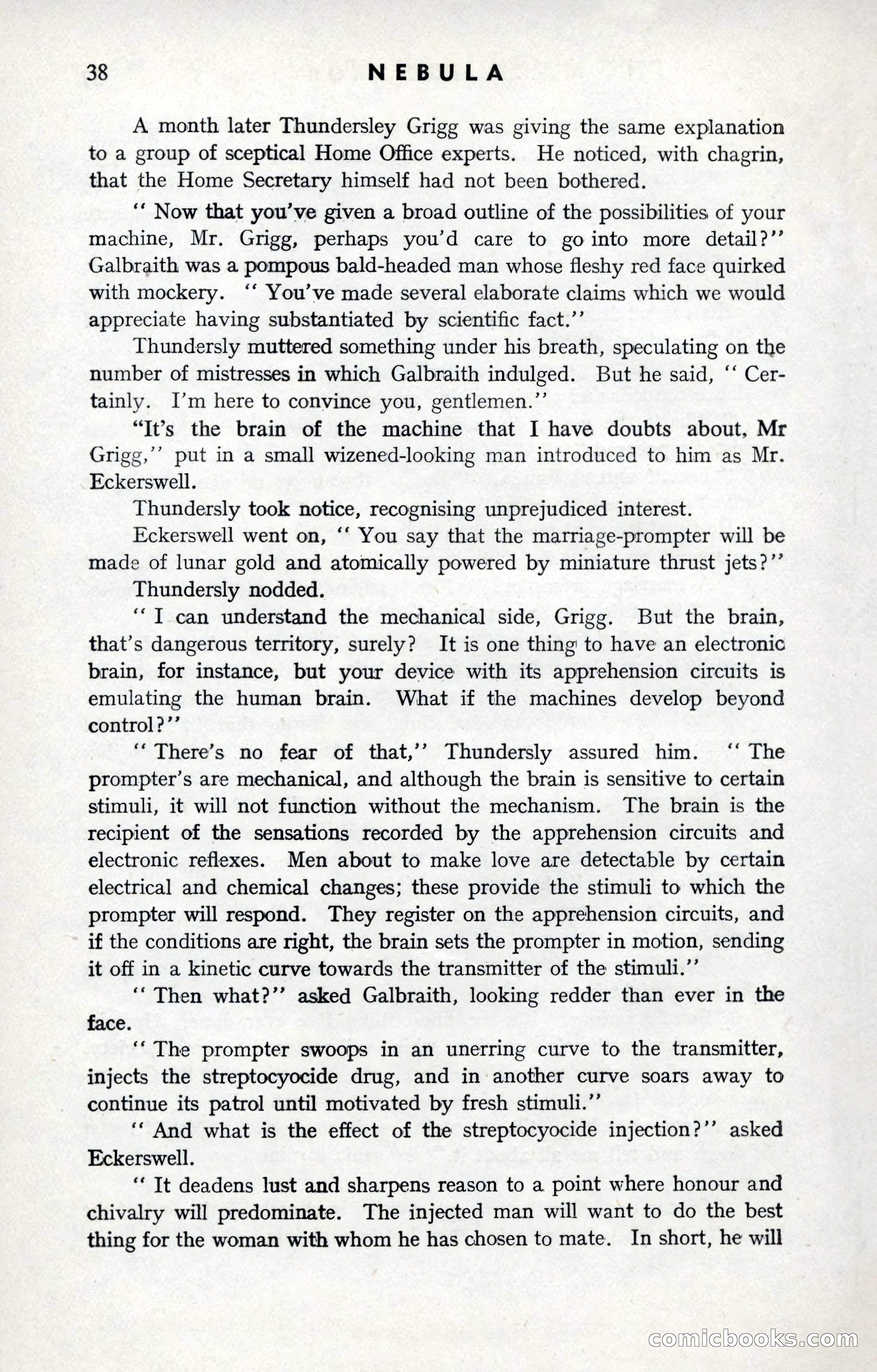 Nebula Science Fiction, Number 10 — page 40 of 133