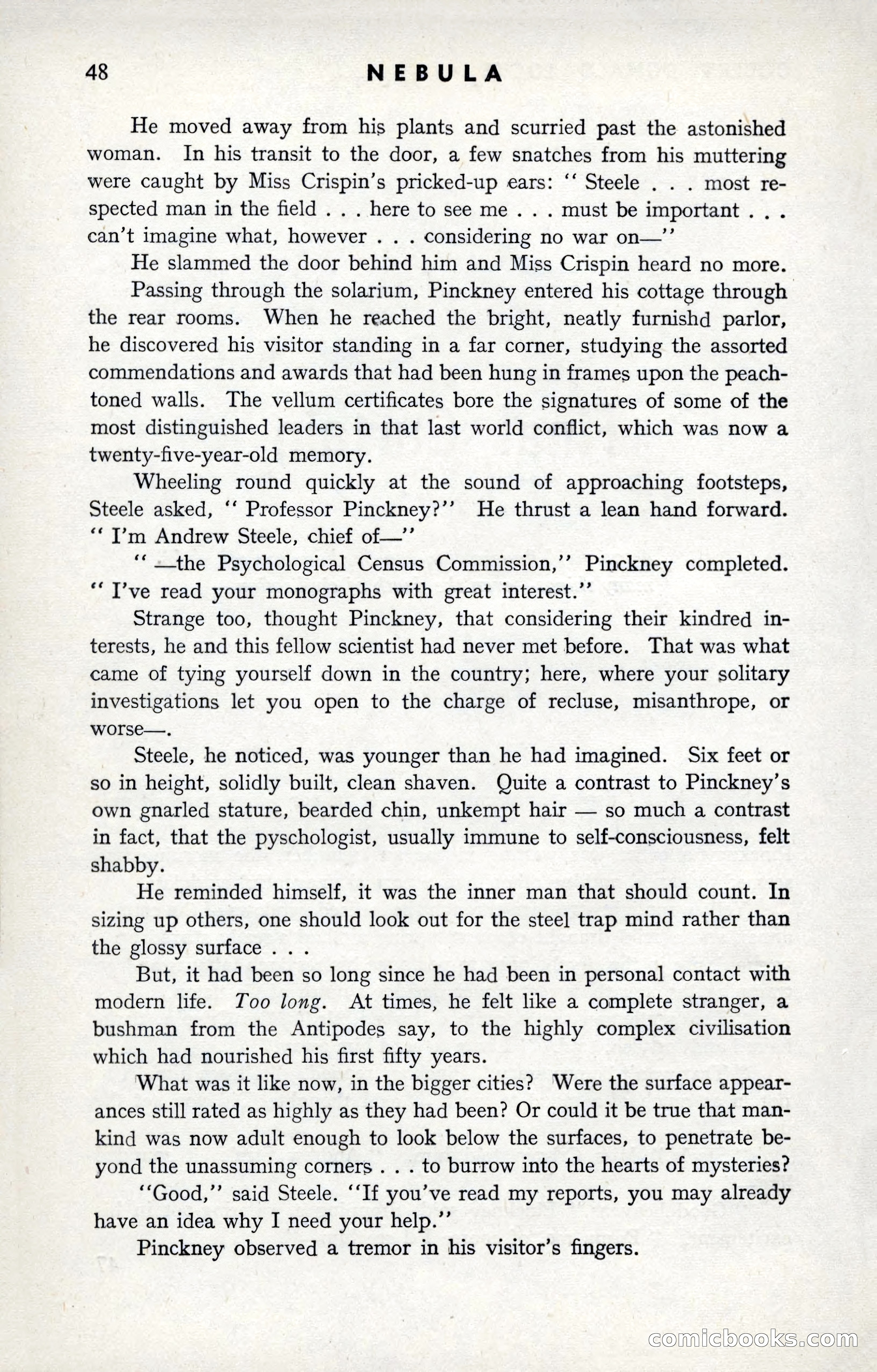 Nebula Science Fiction, Number 10 — page 50 of 133