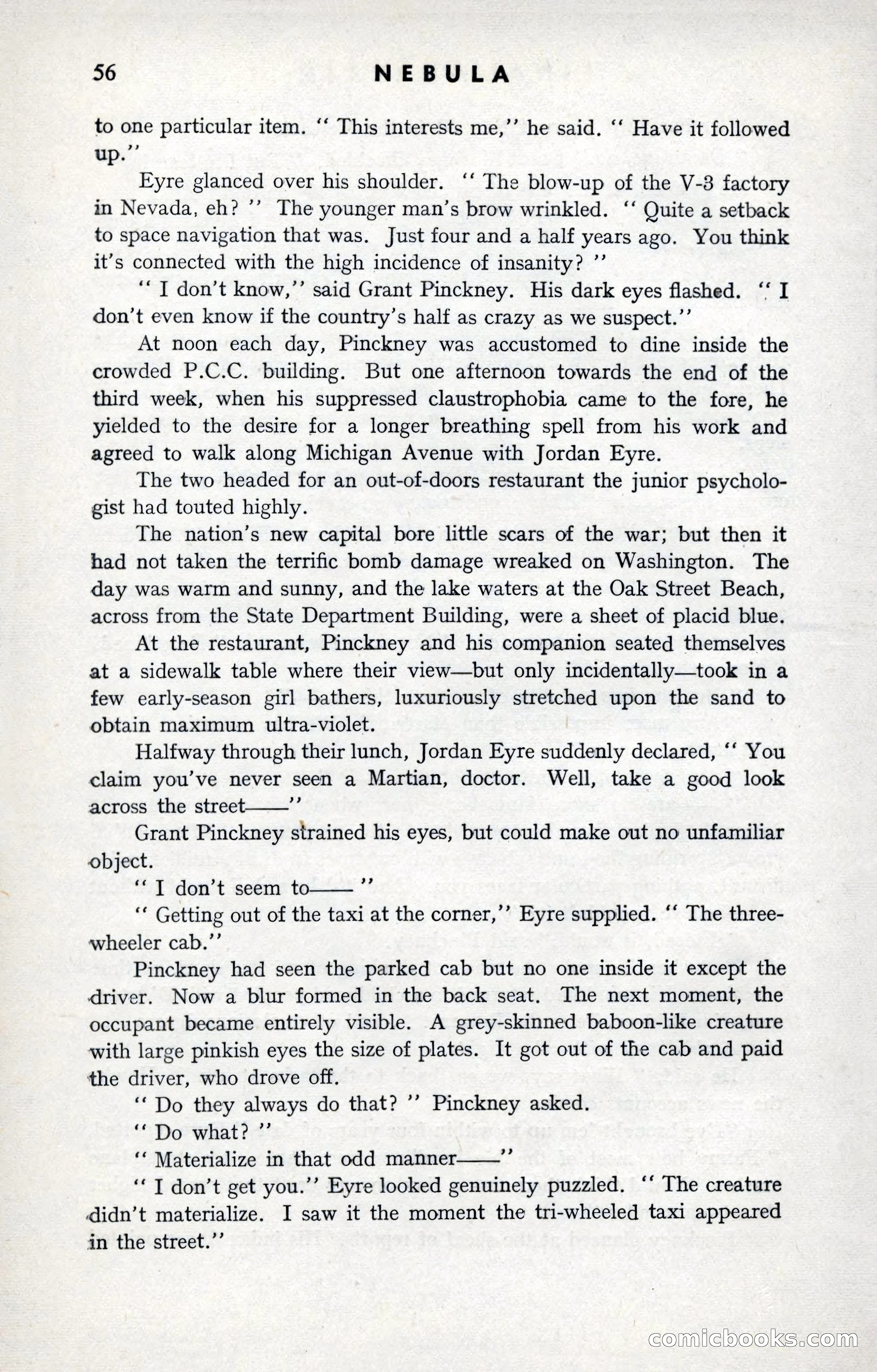 Nebula Science Fiction, Number 10 — page 58 of 133