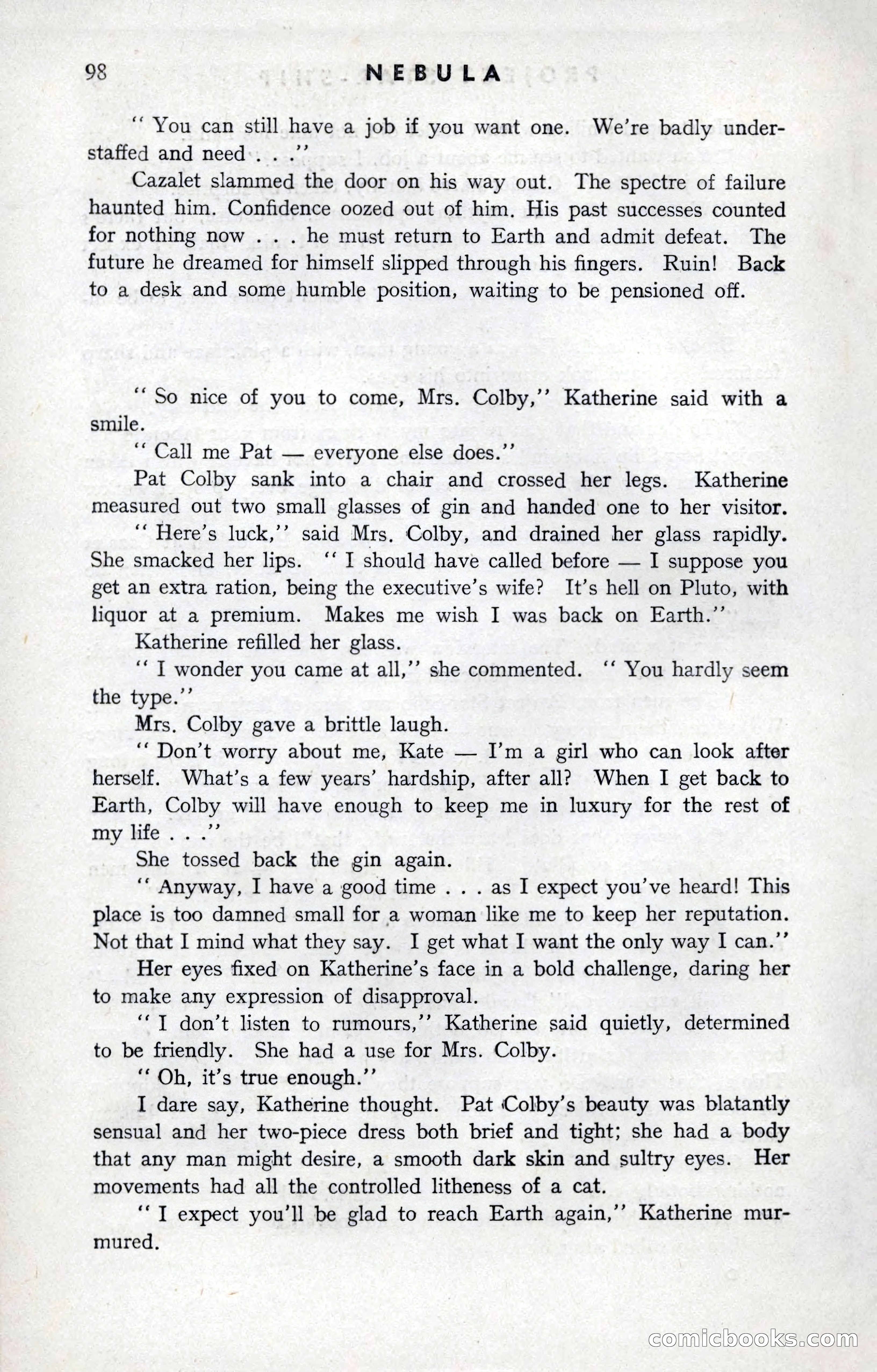 Nebula Science Fiction, Number 10 — page 100 of 133