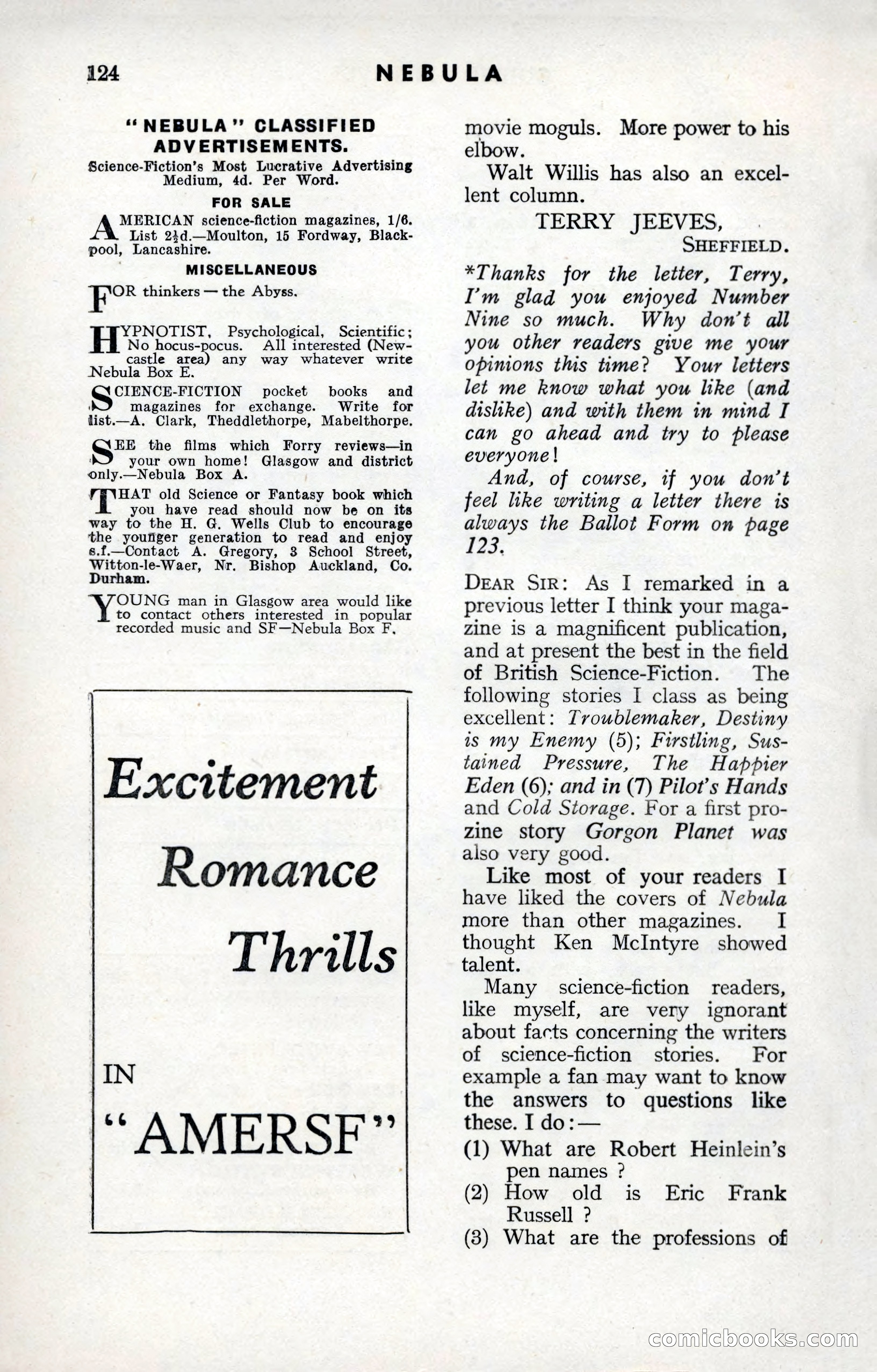 Nebula Science Fiction, Number 10 — page 126 of 133
