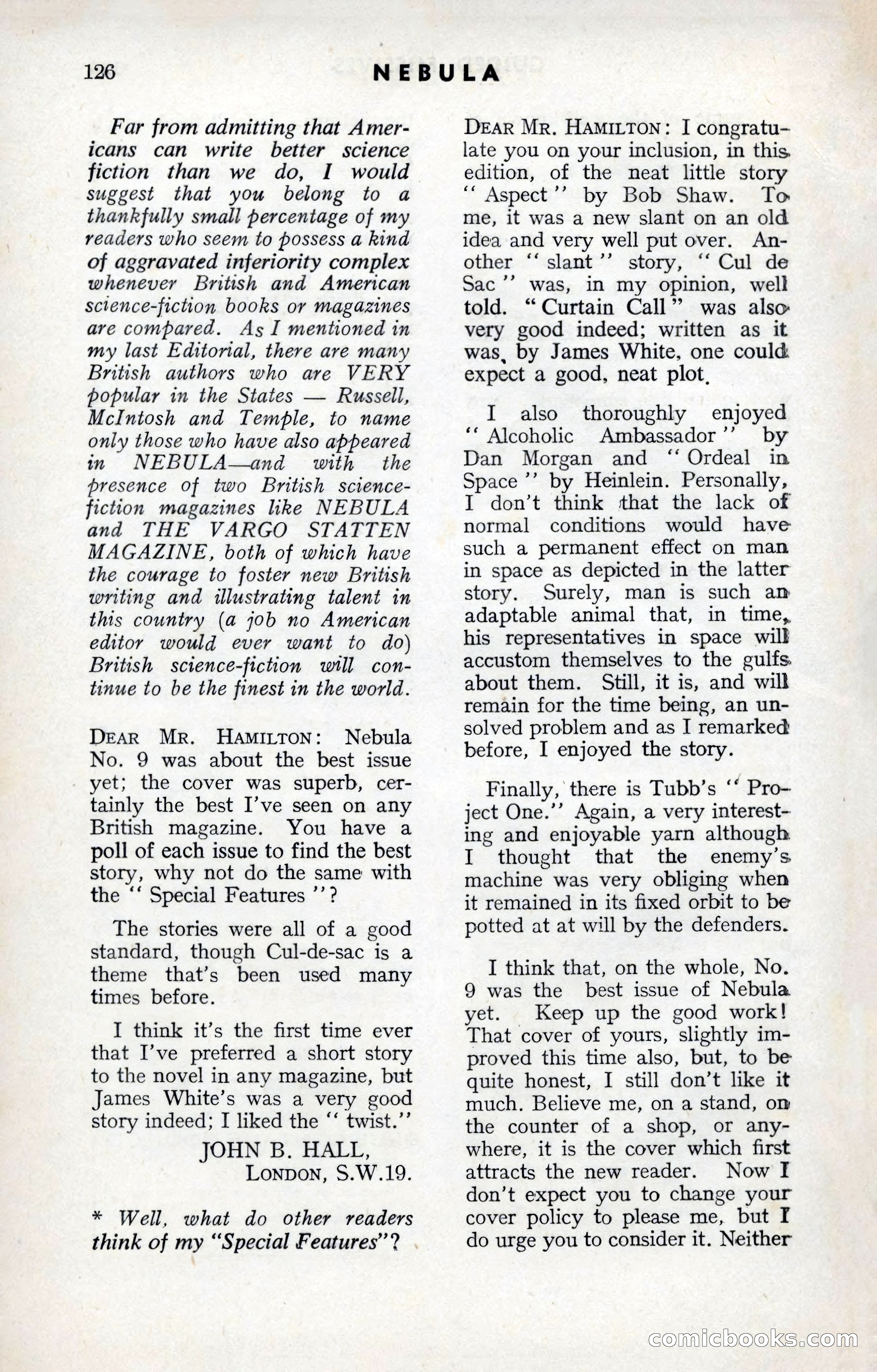 Nebula Science Fiction, Number 10 — page 128 of 133