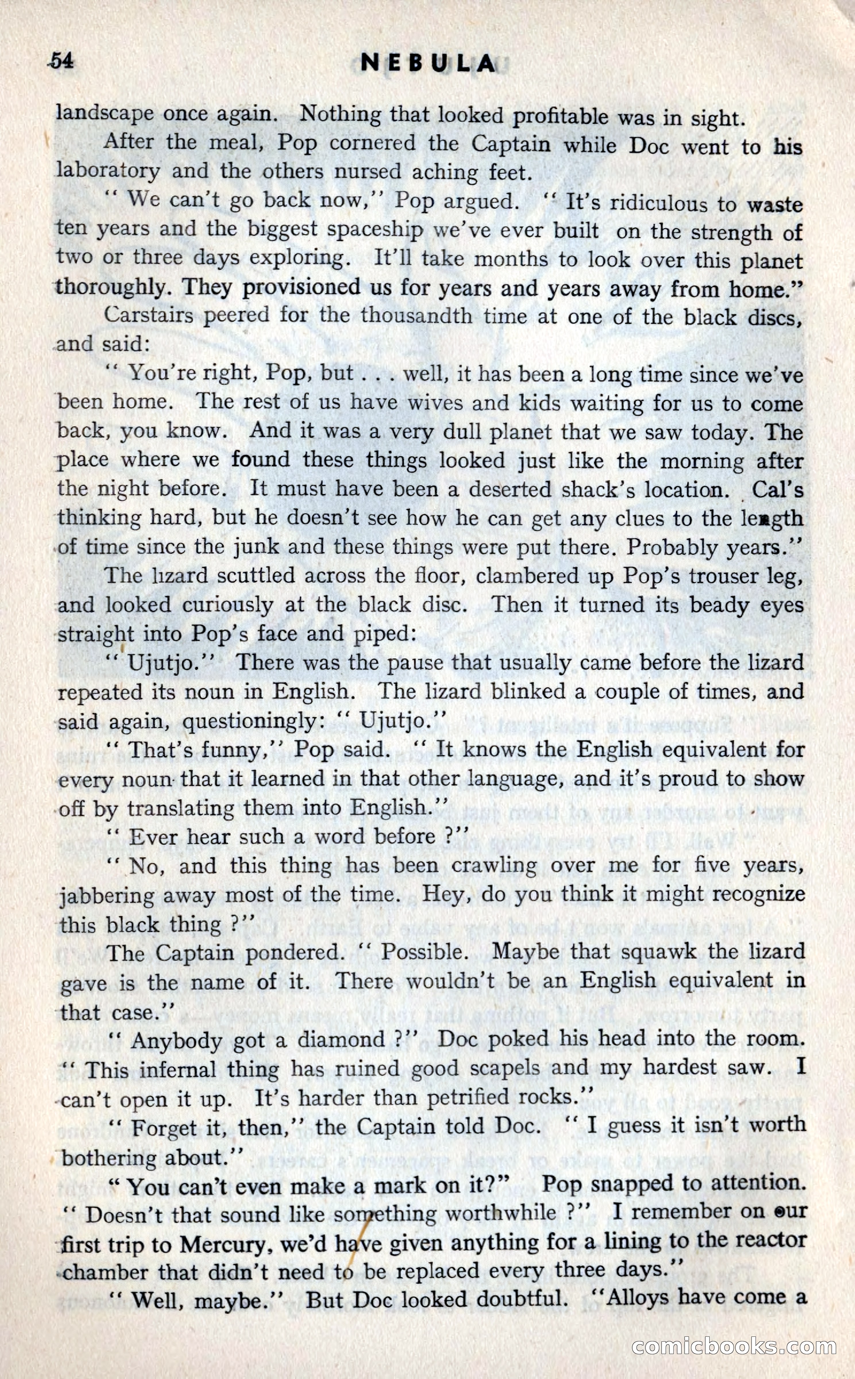 Nebula Science Fiction #11 — page 56 of 132