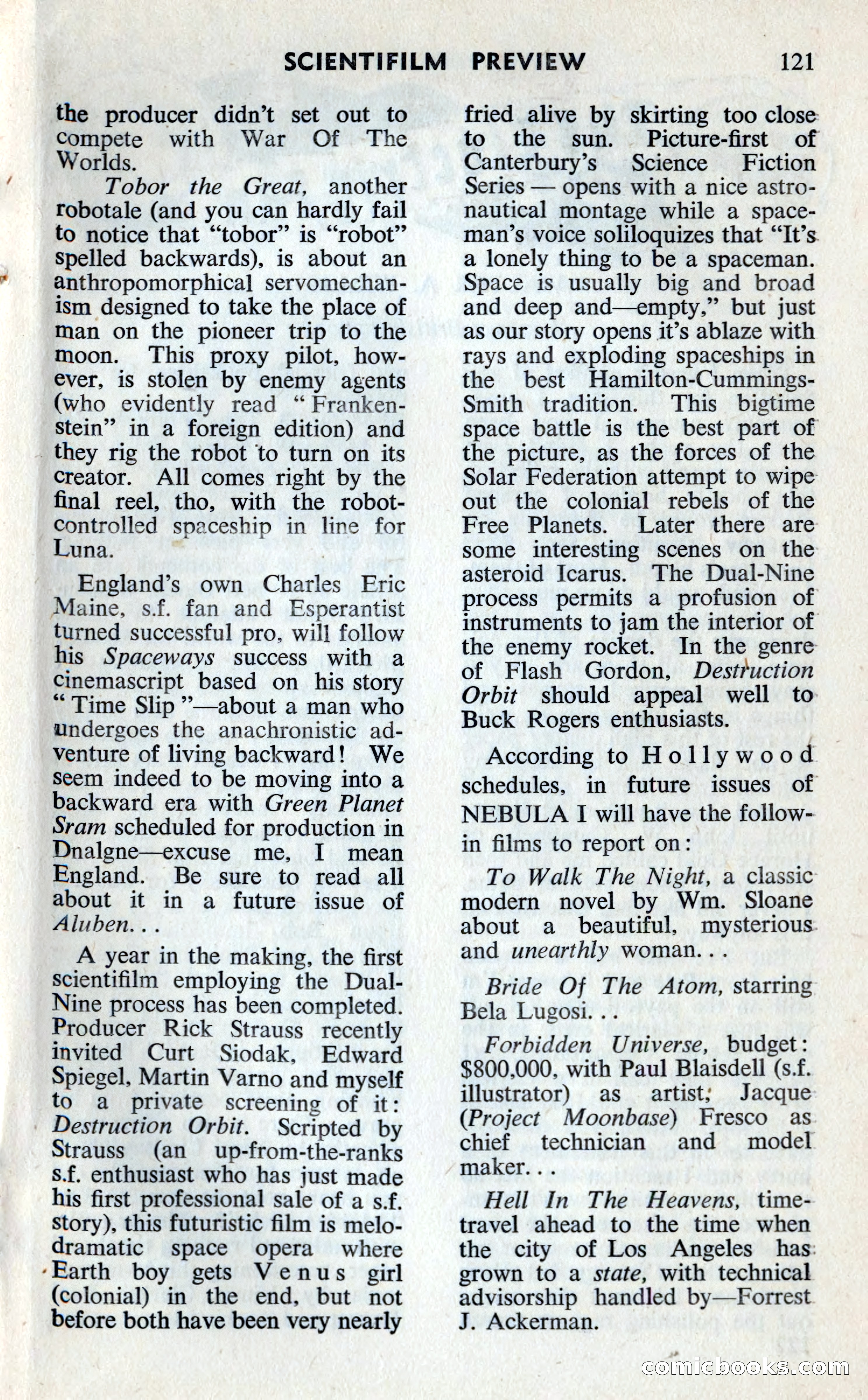 Nebula Science Fiction #11 — page 123 of 132