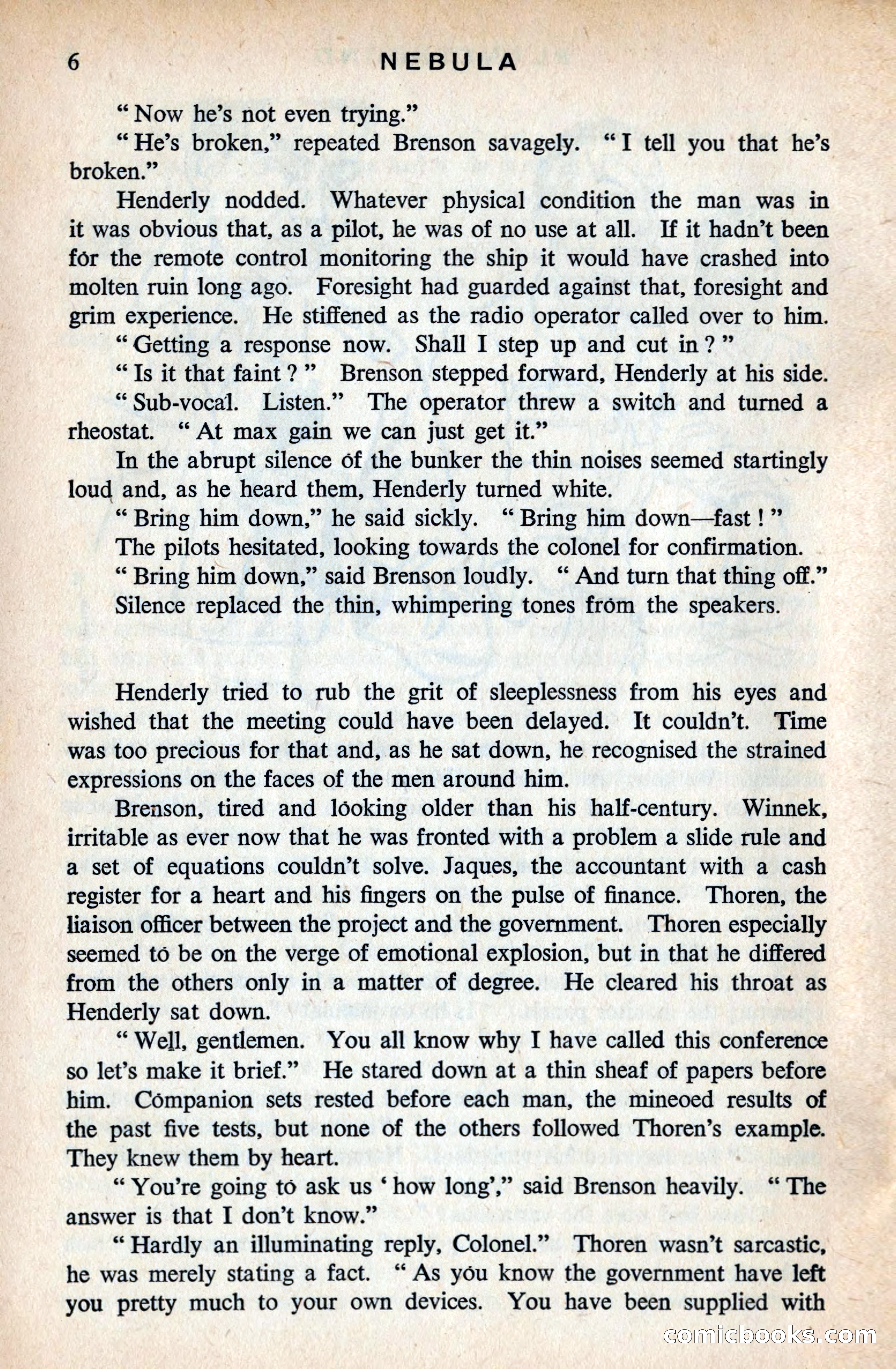 Nebula Science Fiction #13 — page 8 of 116