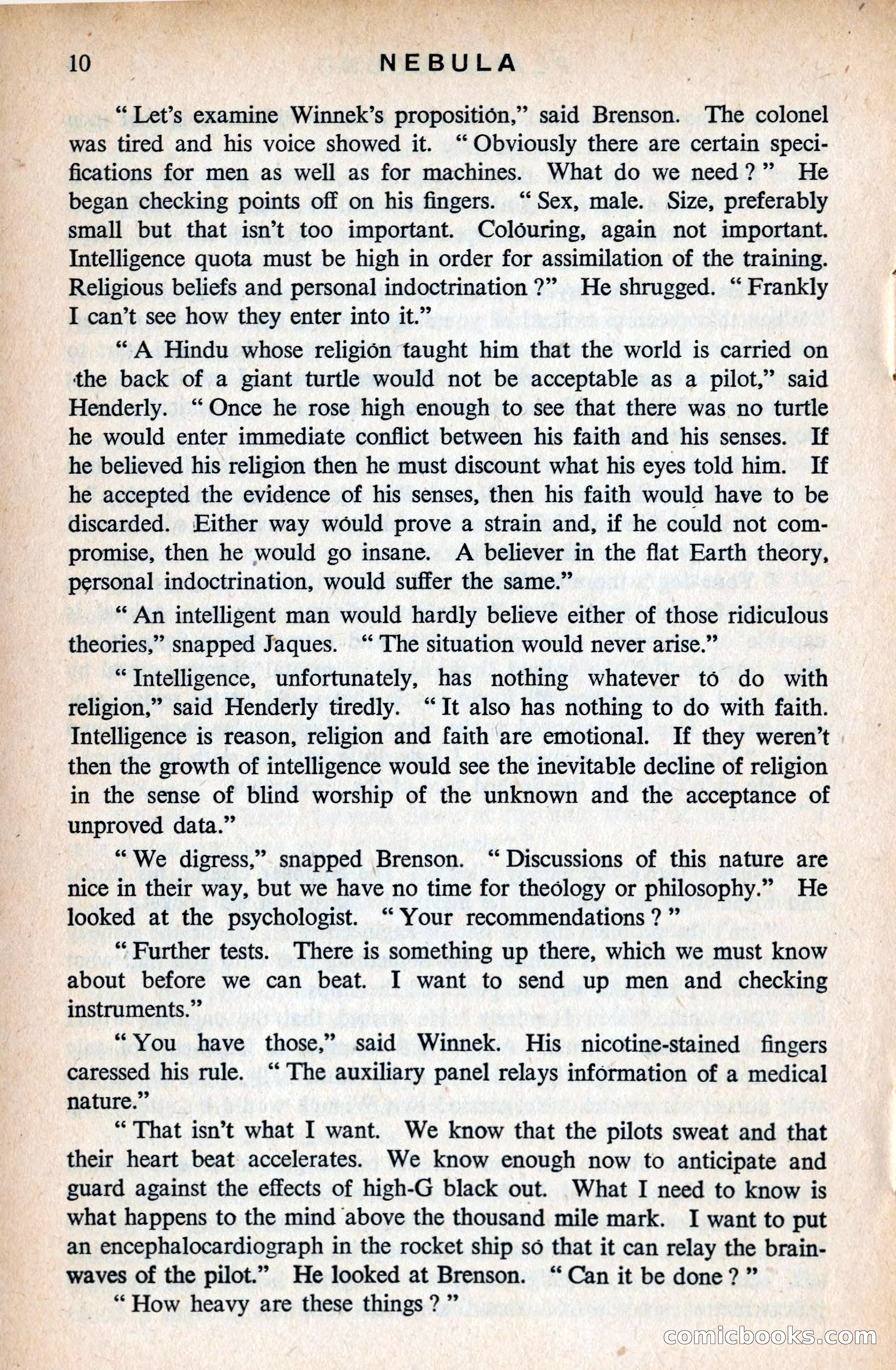 Nebula Science Fiction #13 — page 12 of 116