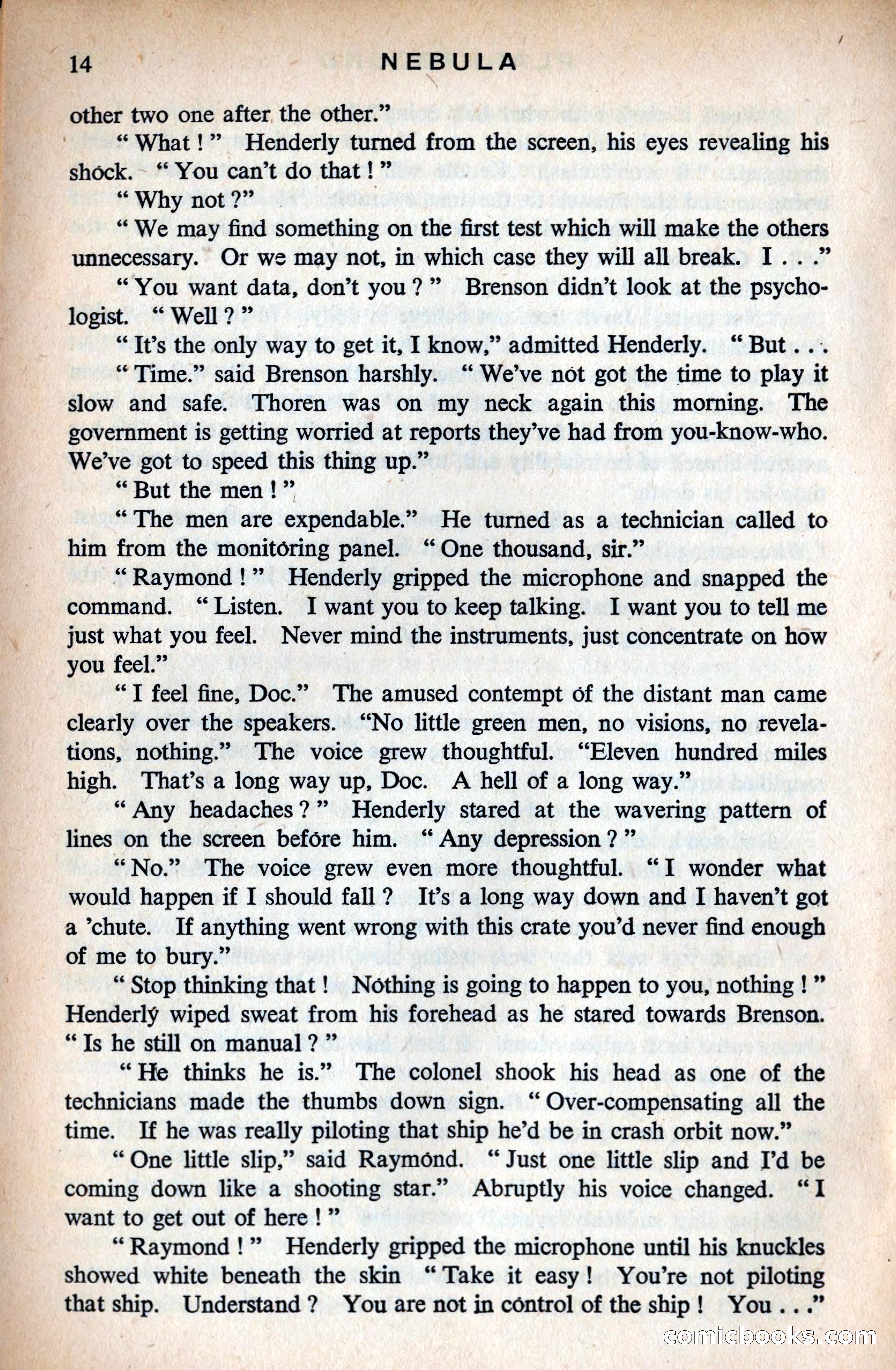 Nebula Science Fiction #13 — page 16 of 116