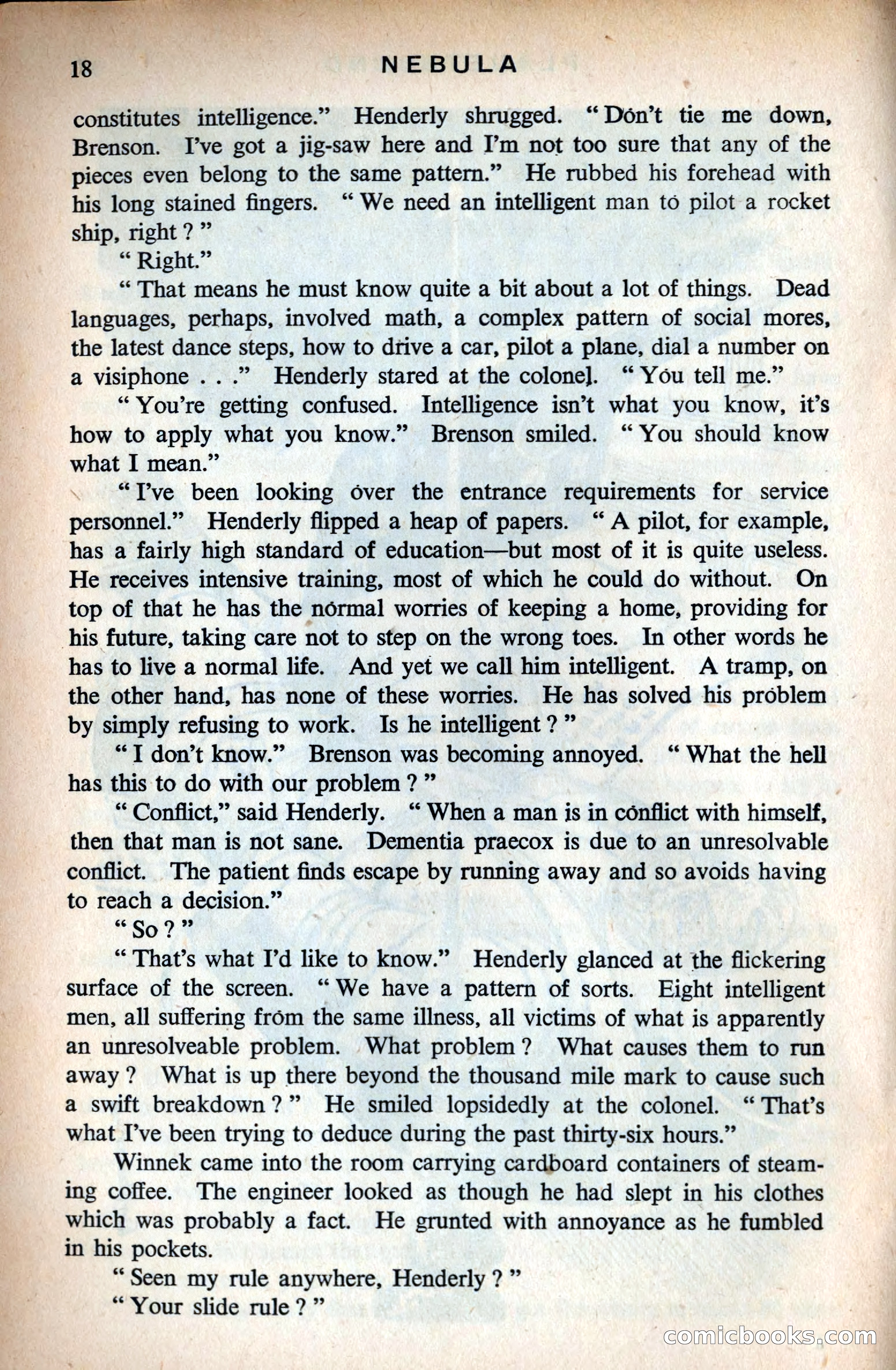 Nebula Science Fiction #13 — page 20 of 116