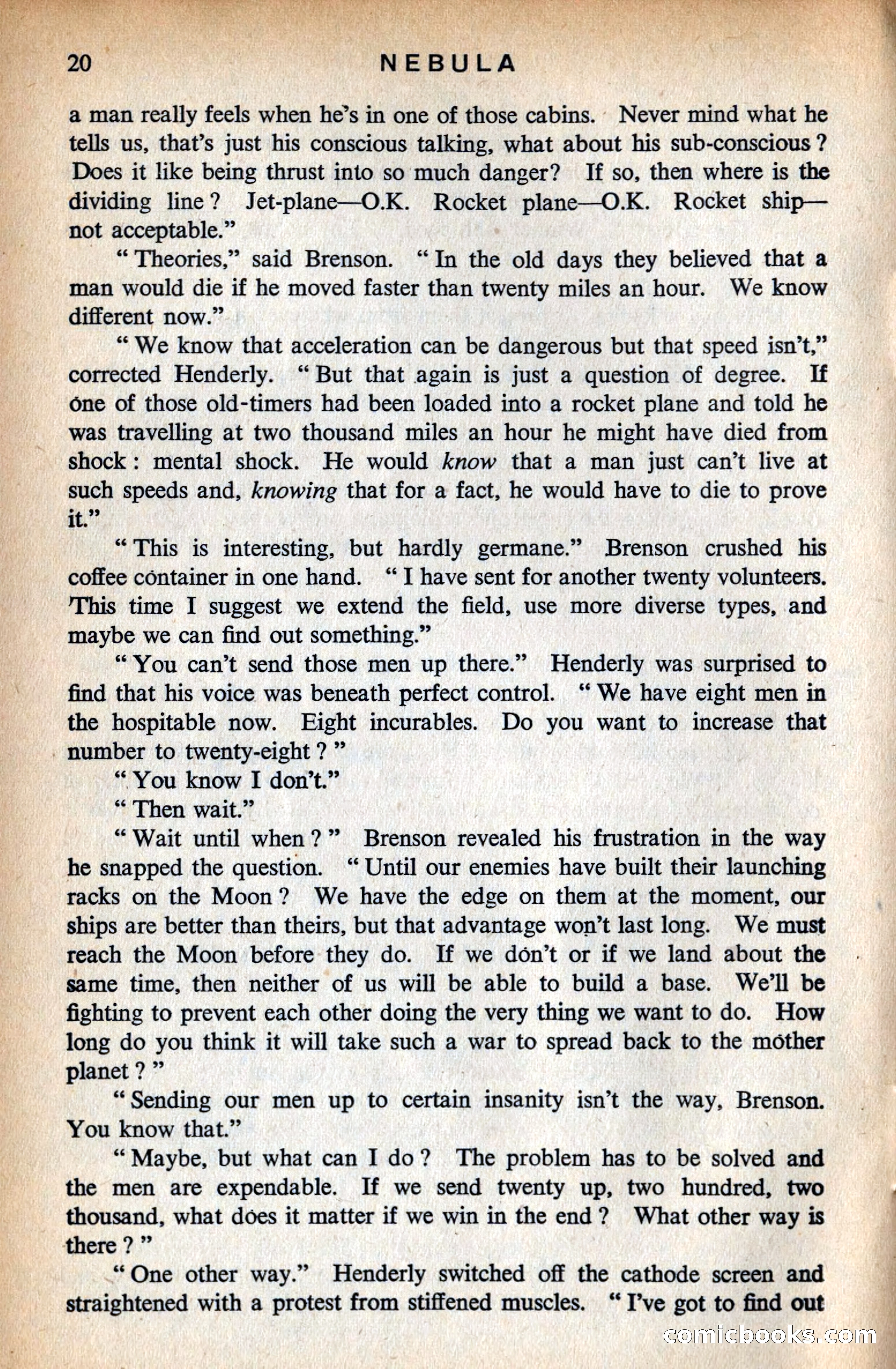 Nebula Science Fiction #13 — page 22 of 116
