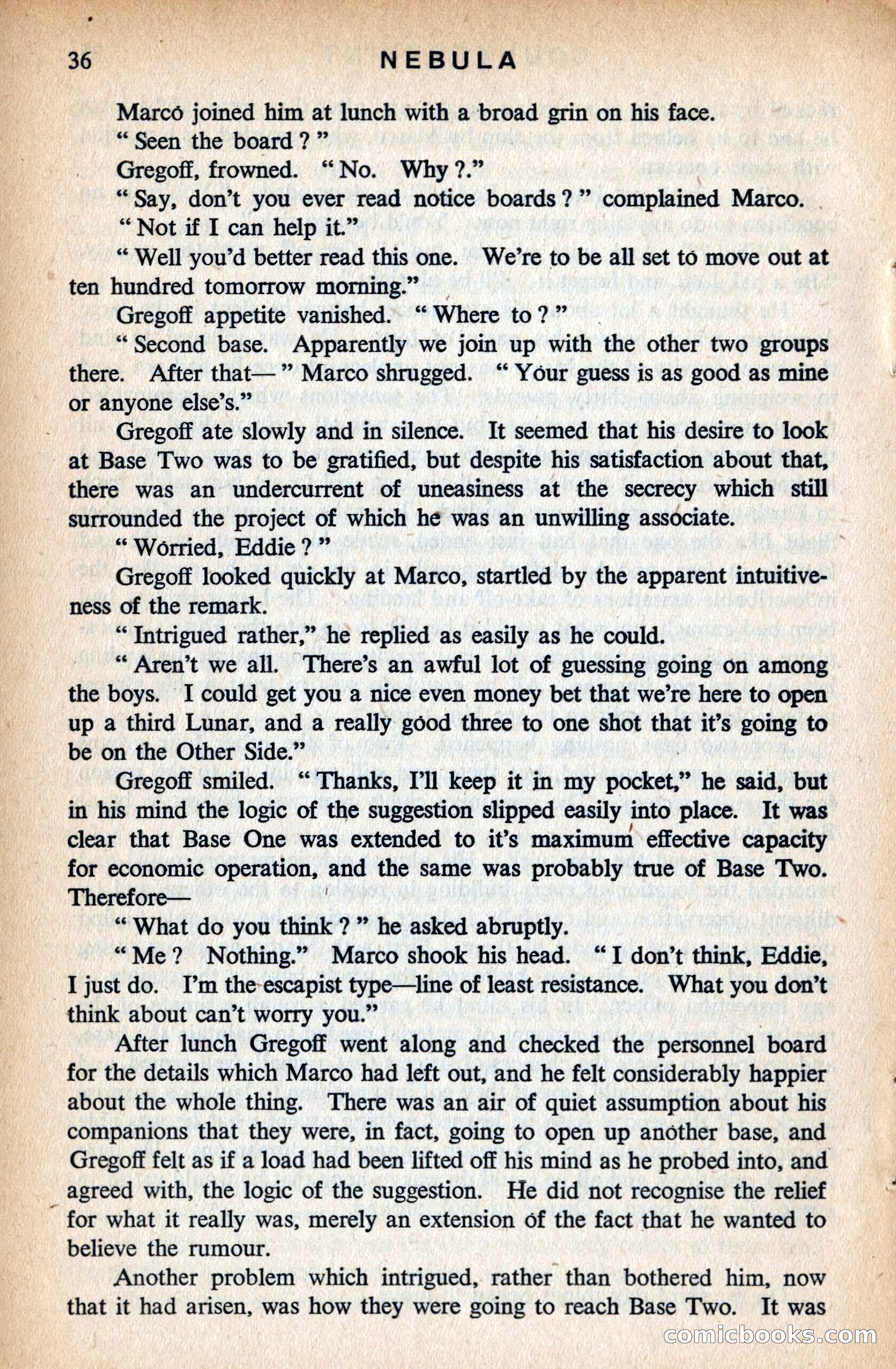 Nebula Science Fiction #13 — page 38 of 116