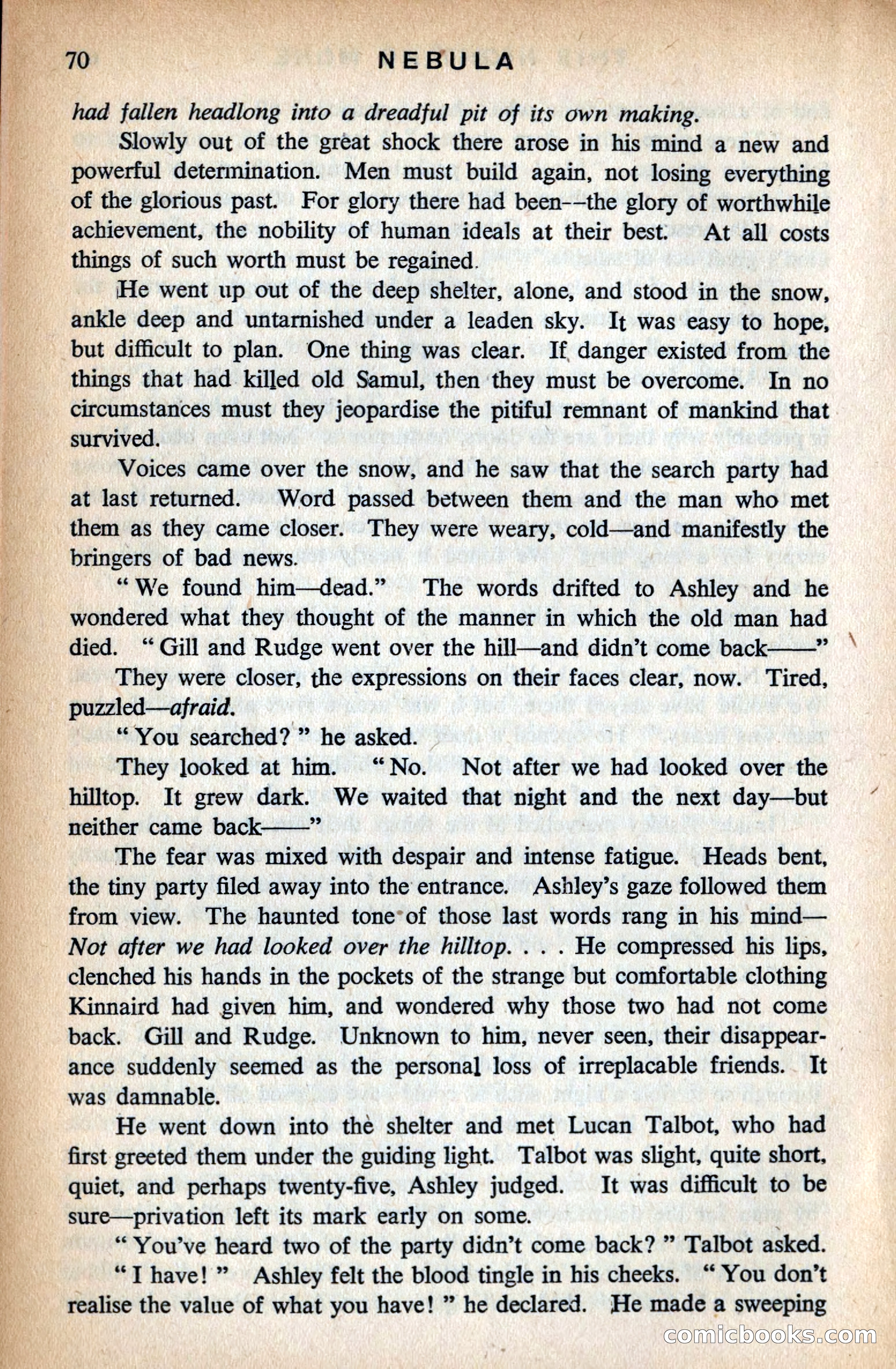 Nebula Science Fiction #13 — page 72 of 116