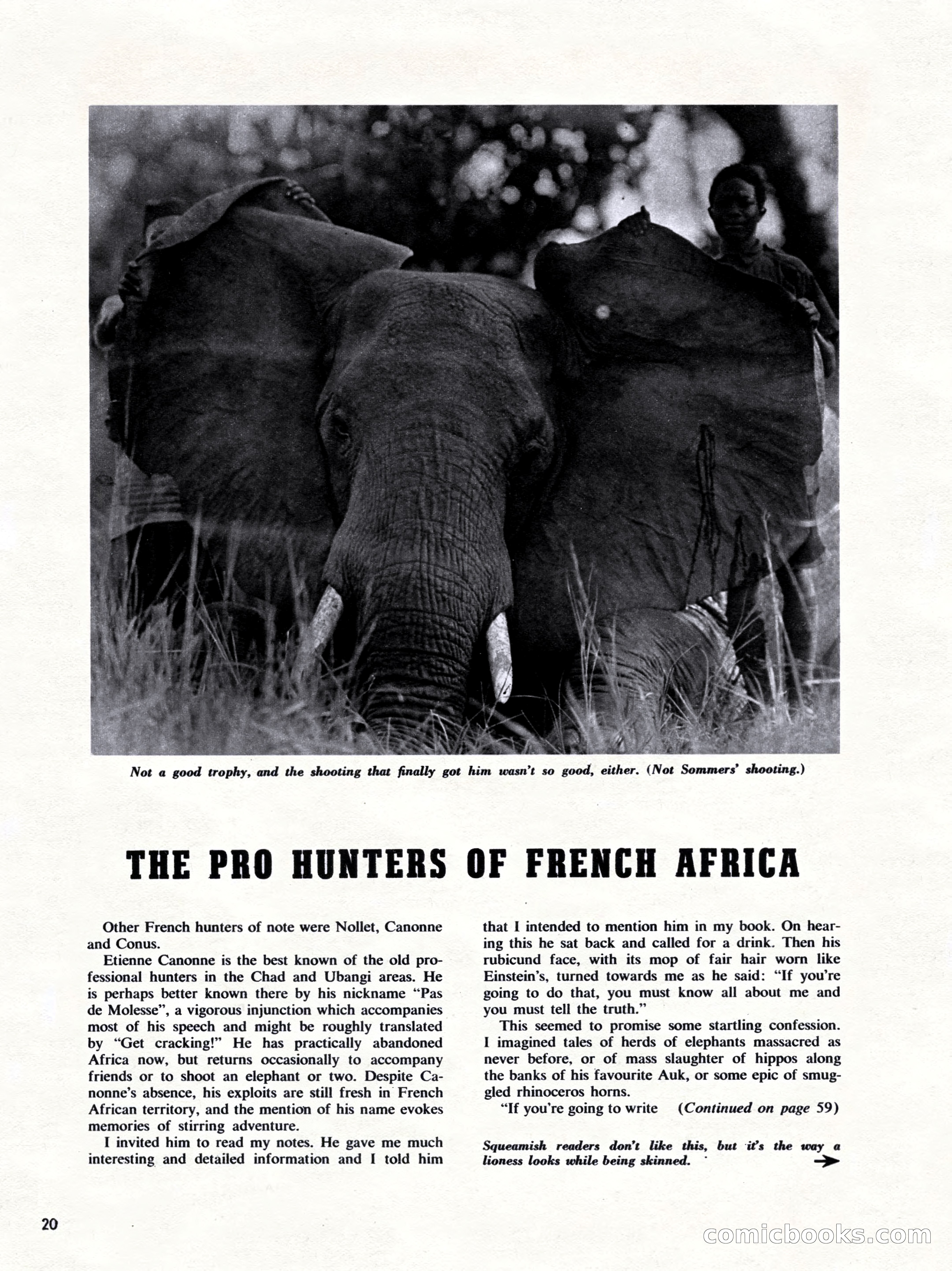 Outdoor Adventures, March 1956 — page 20 of 84