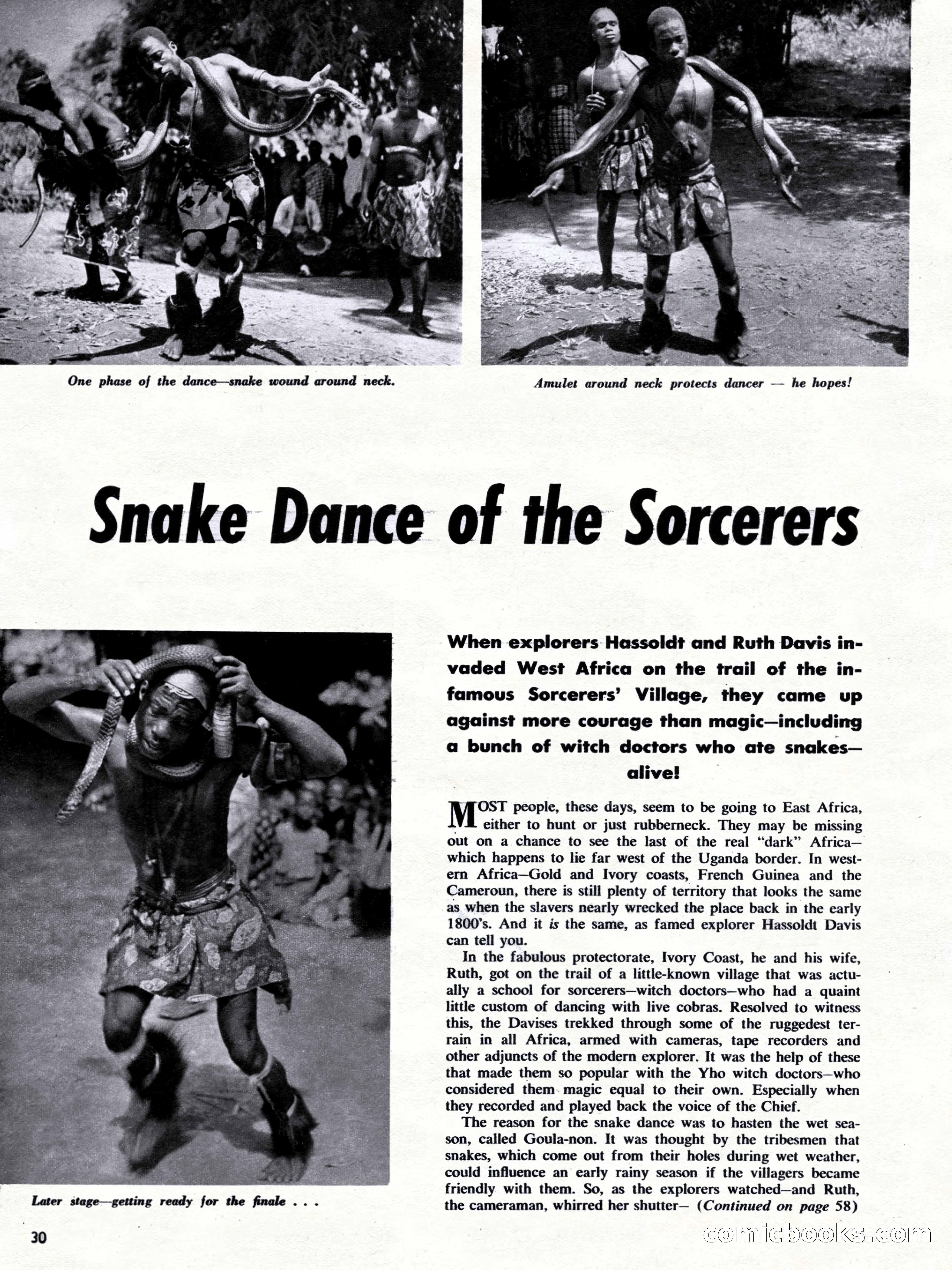 Outdoor Adventures, March 1956 — page 30 of 84