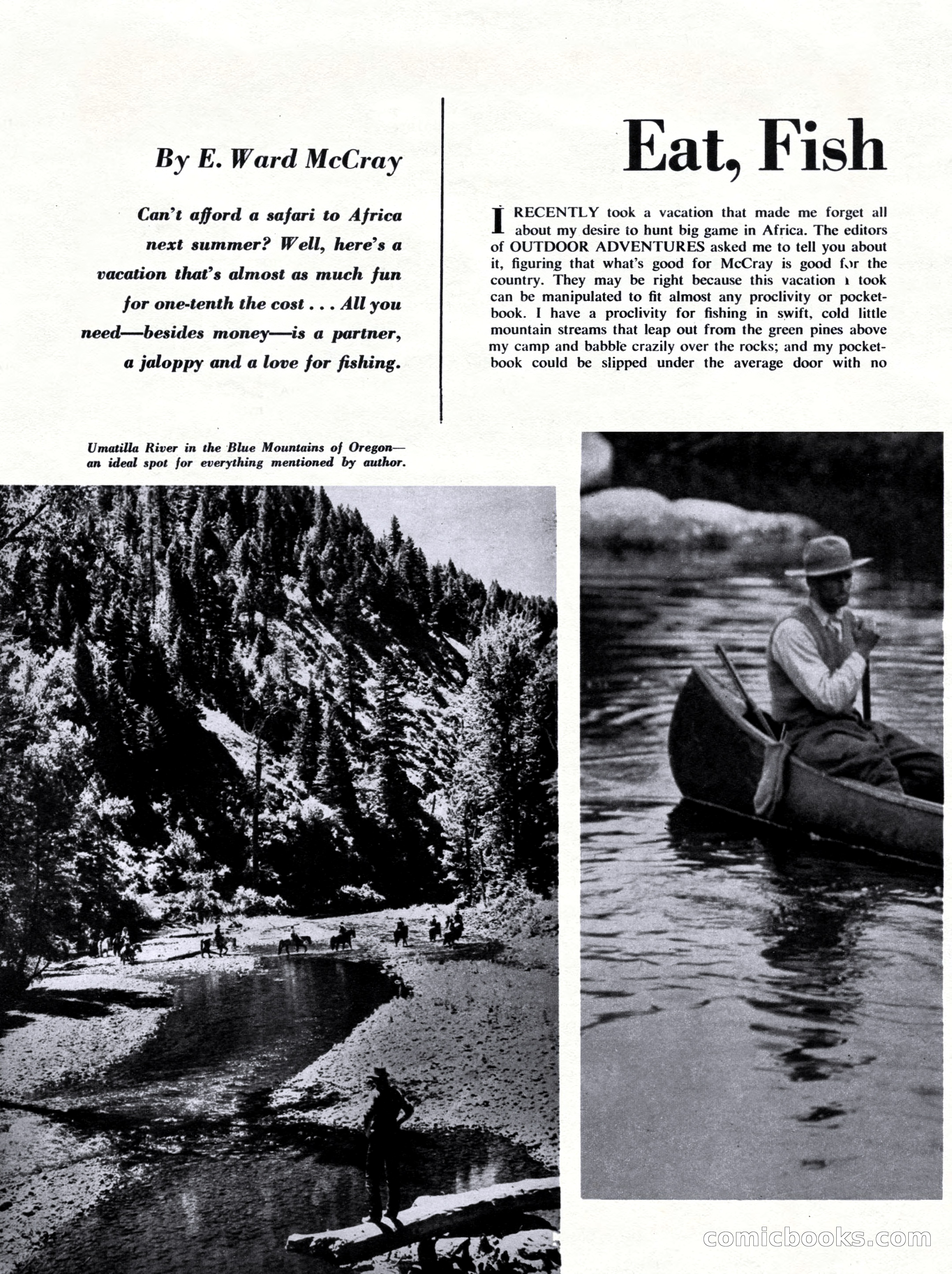 Outdoor Adventures, March 1956 — page 34 of 84