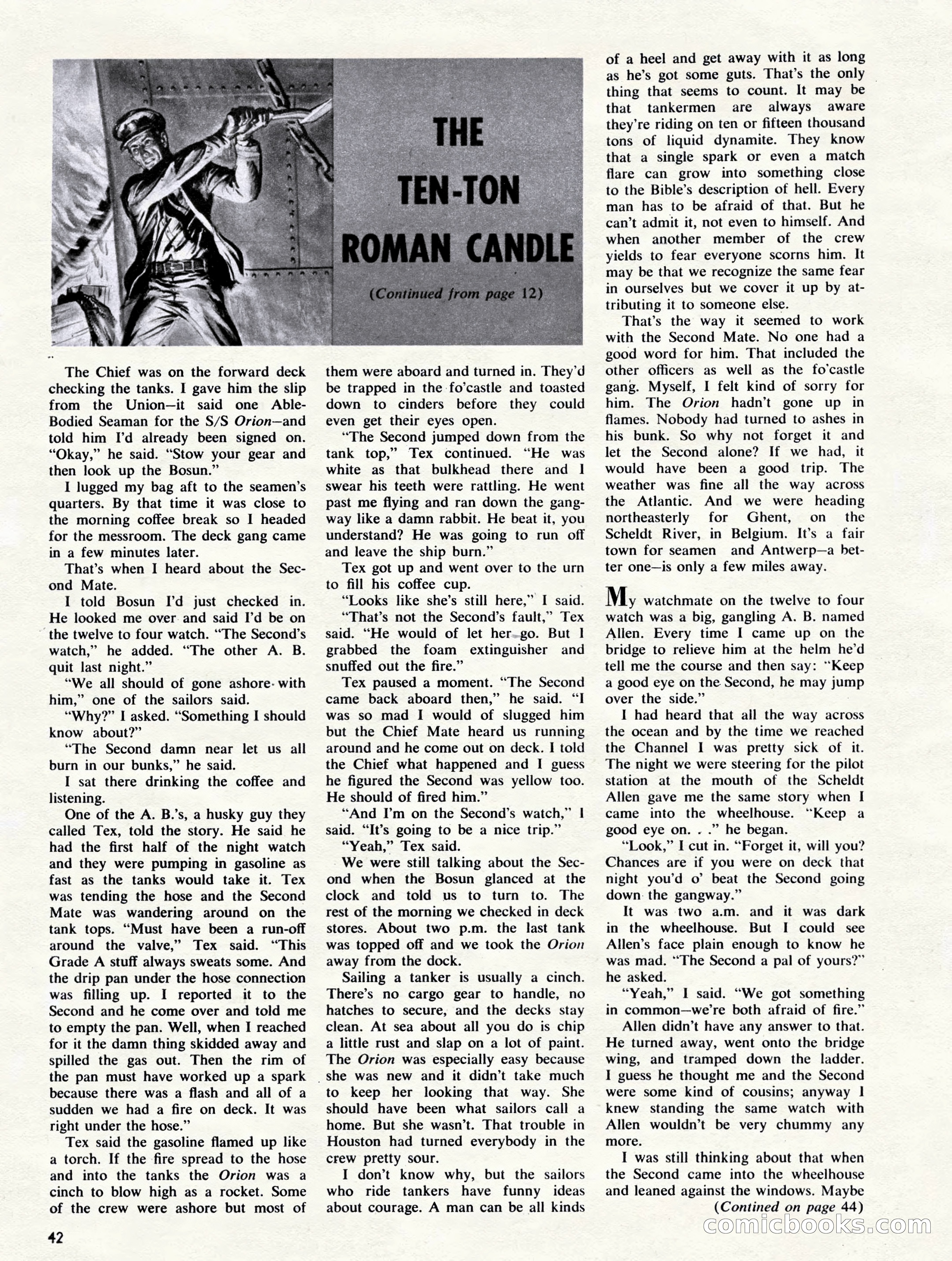 Outdoor Adventures, March 1956 — page 42 of 84