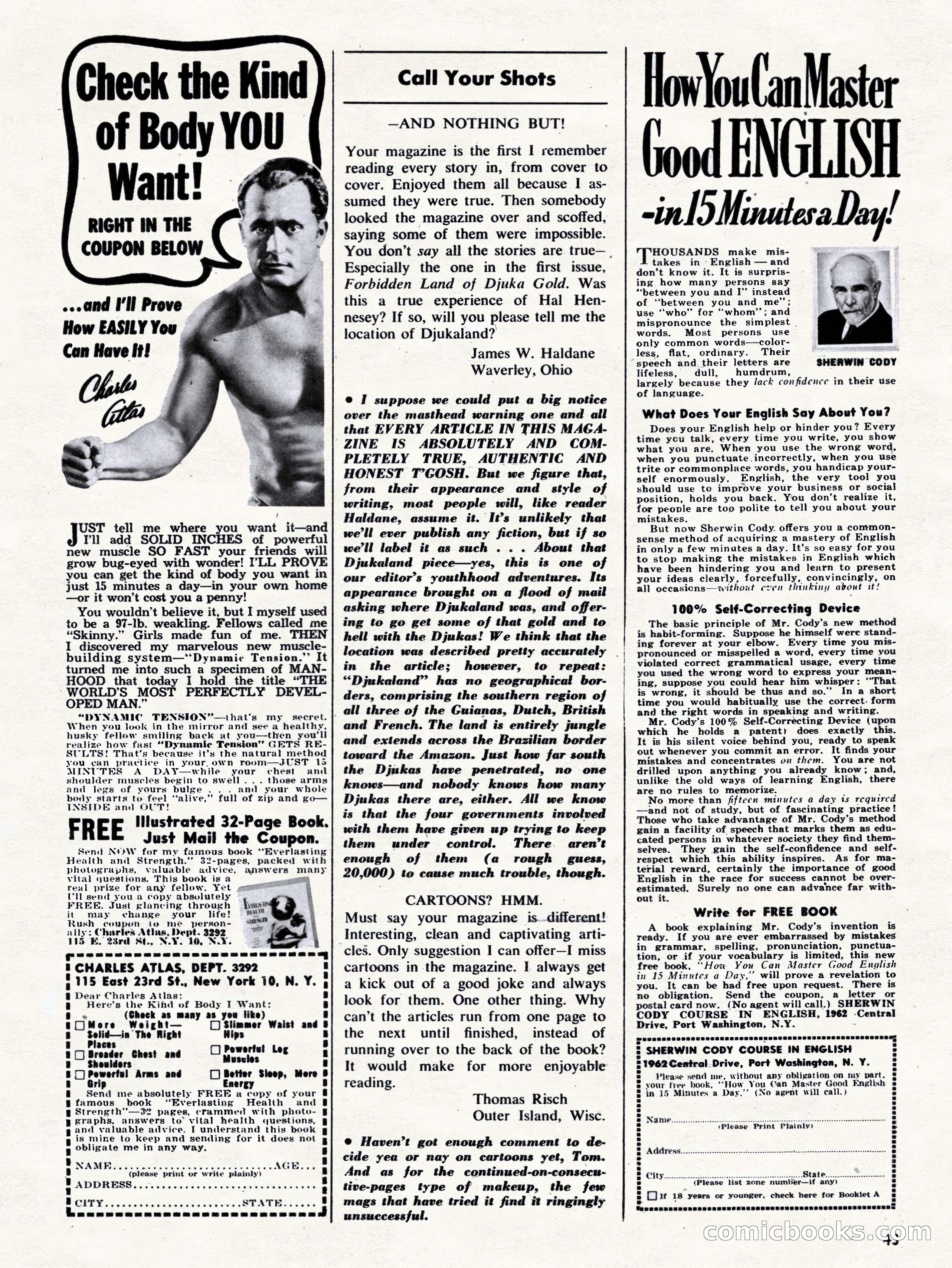 Outdoor Adventures, March 1956 — page 43 of 84
