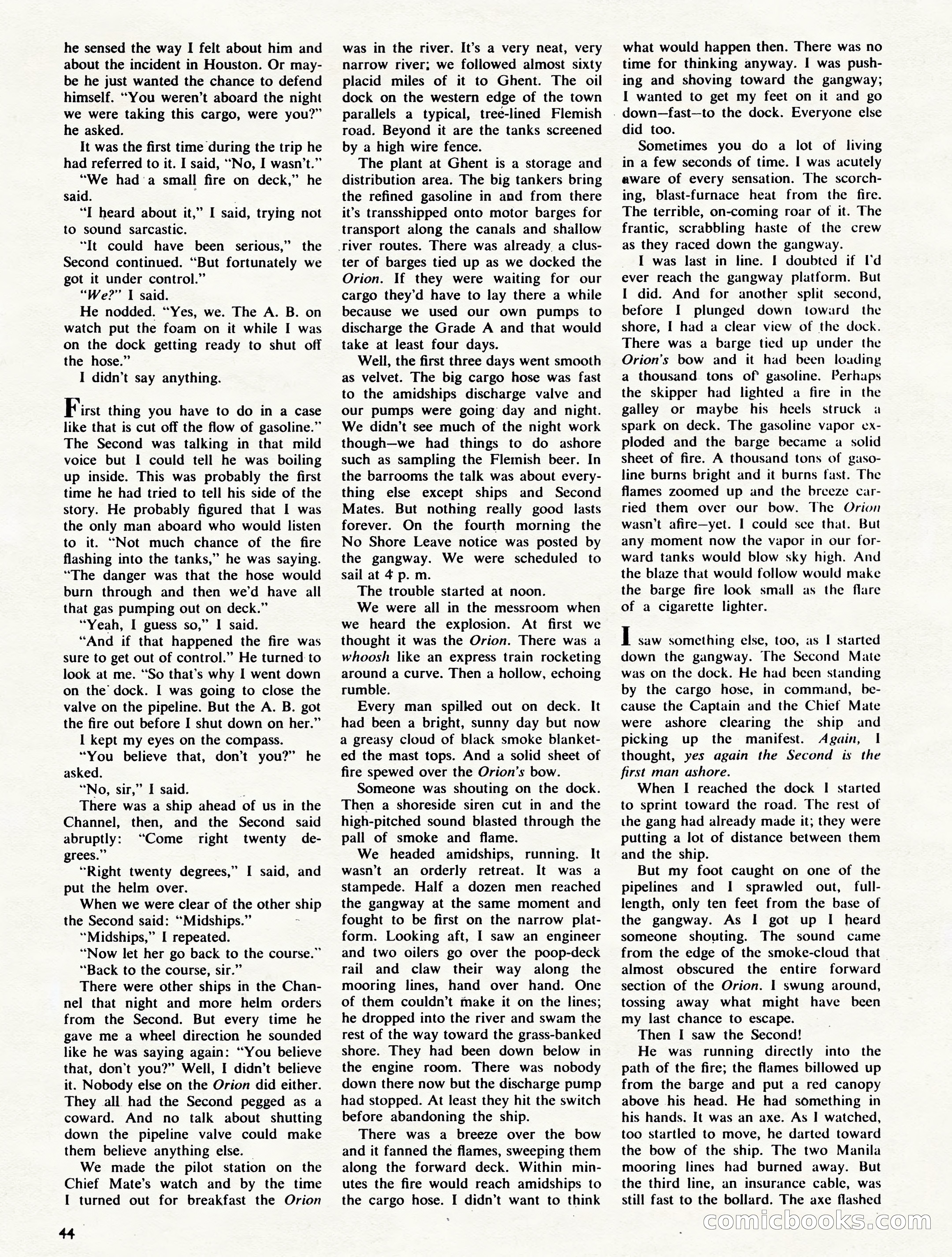 Outdoor Adventures, March 1956 — page 44 of 84