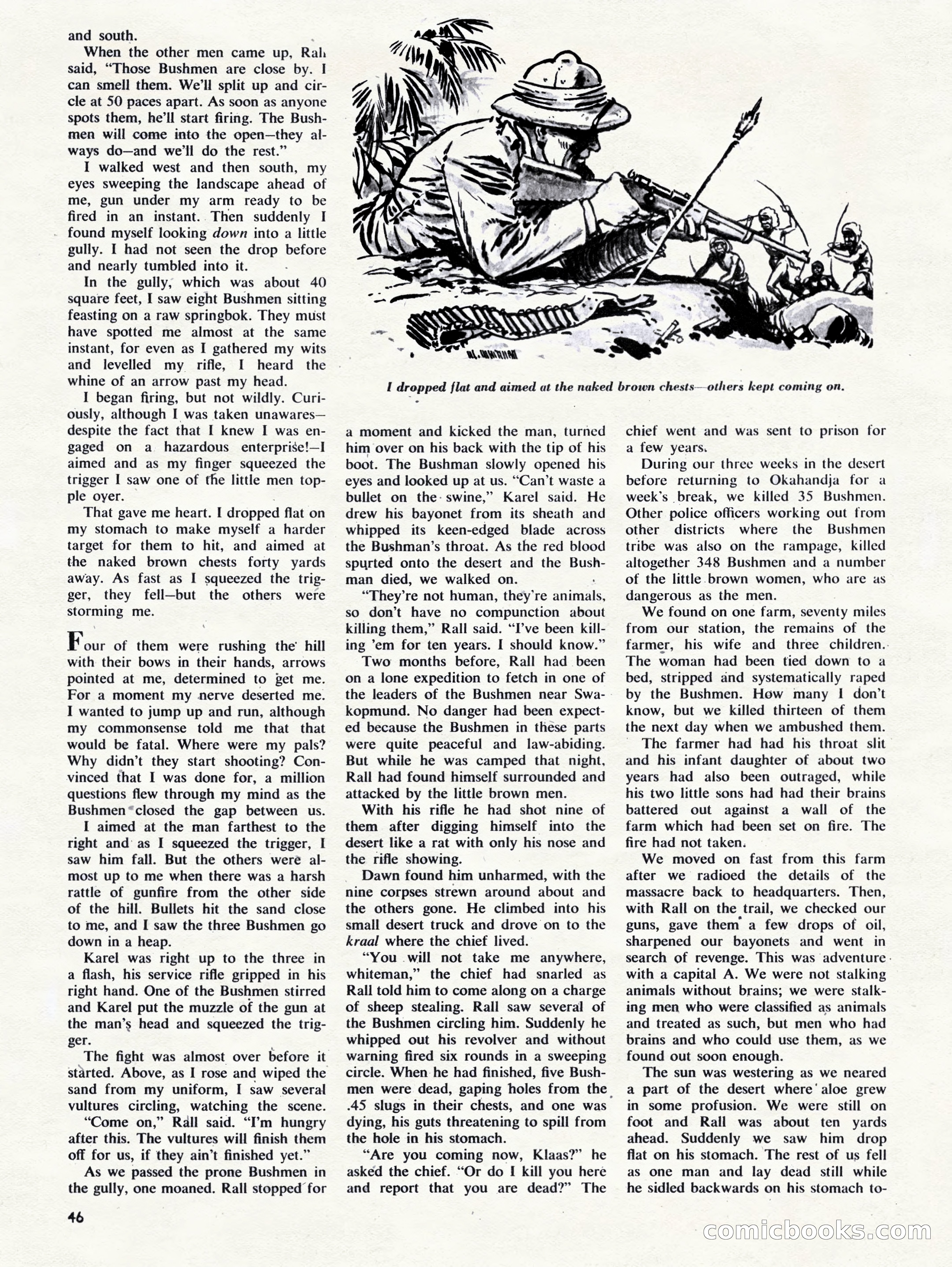 Outdoor Adventures, March 1956 — page 46 of 84
