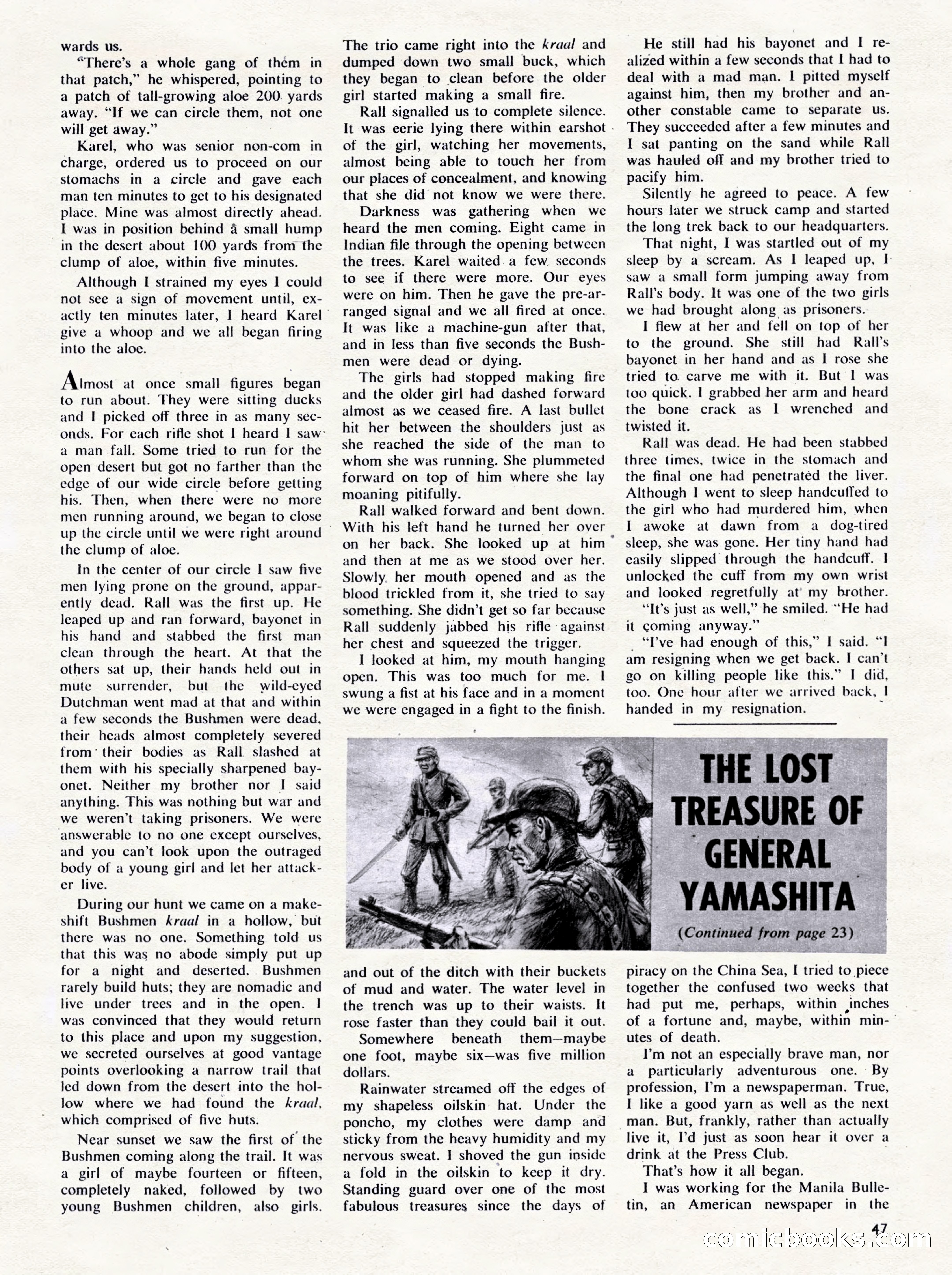 Outdoor Adventures, March 1956 — page 47 of 84